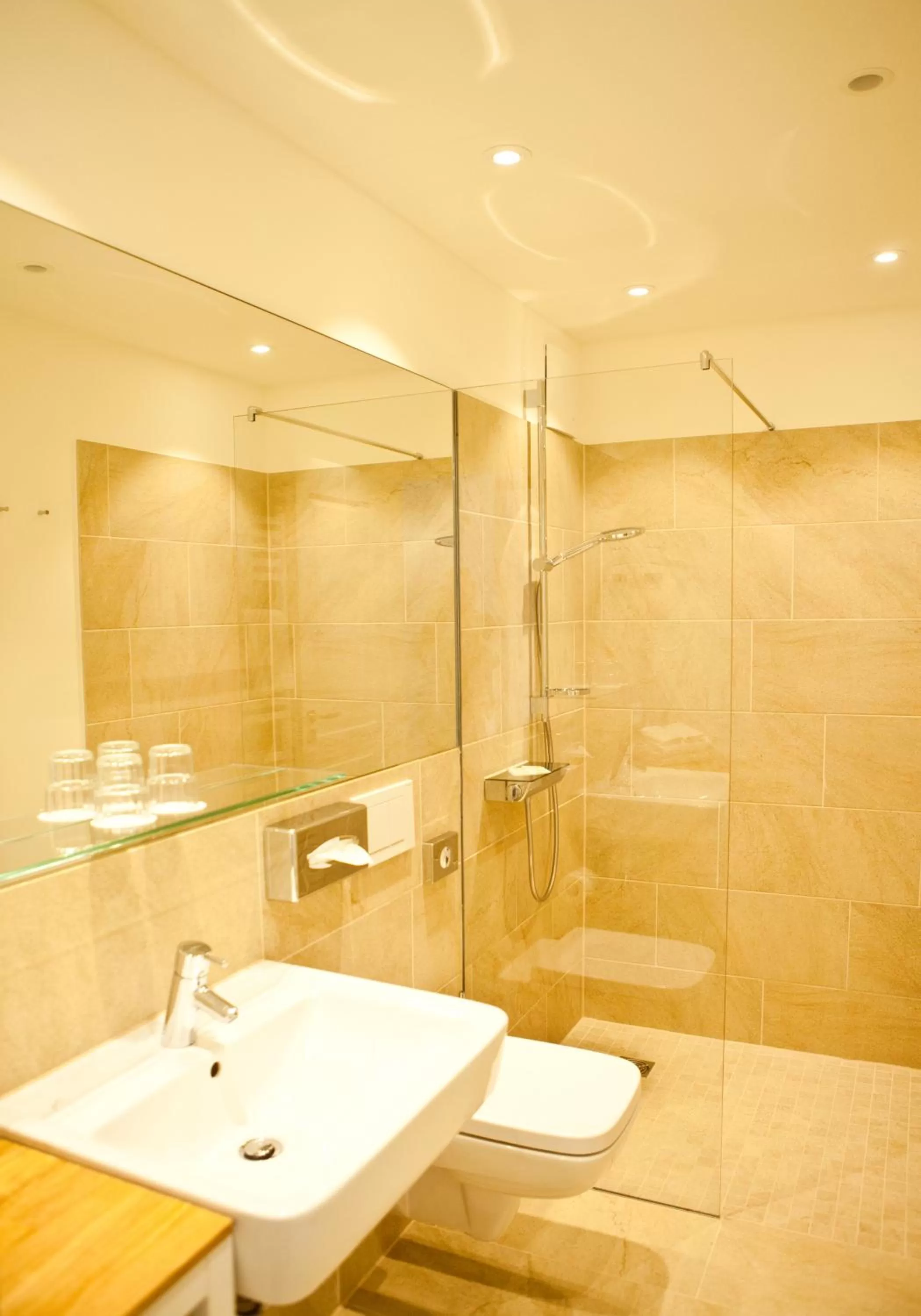 Bathroom in Fuchsbau Romantik Hotel & SPA Restaurant & FOX Bar