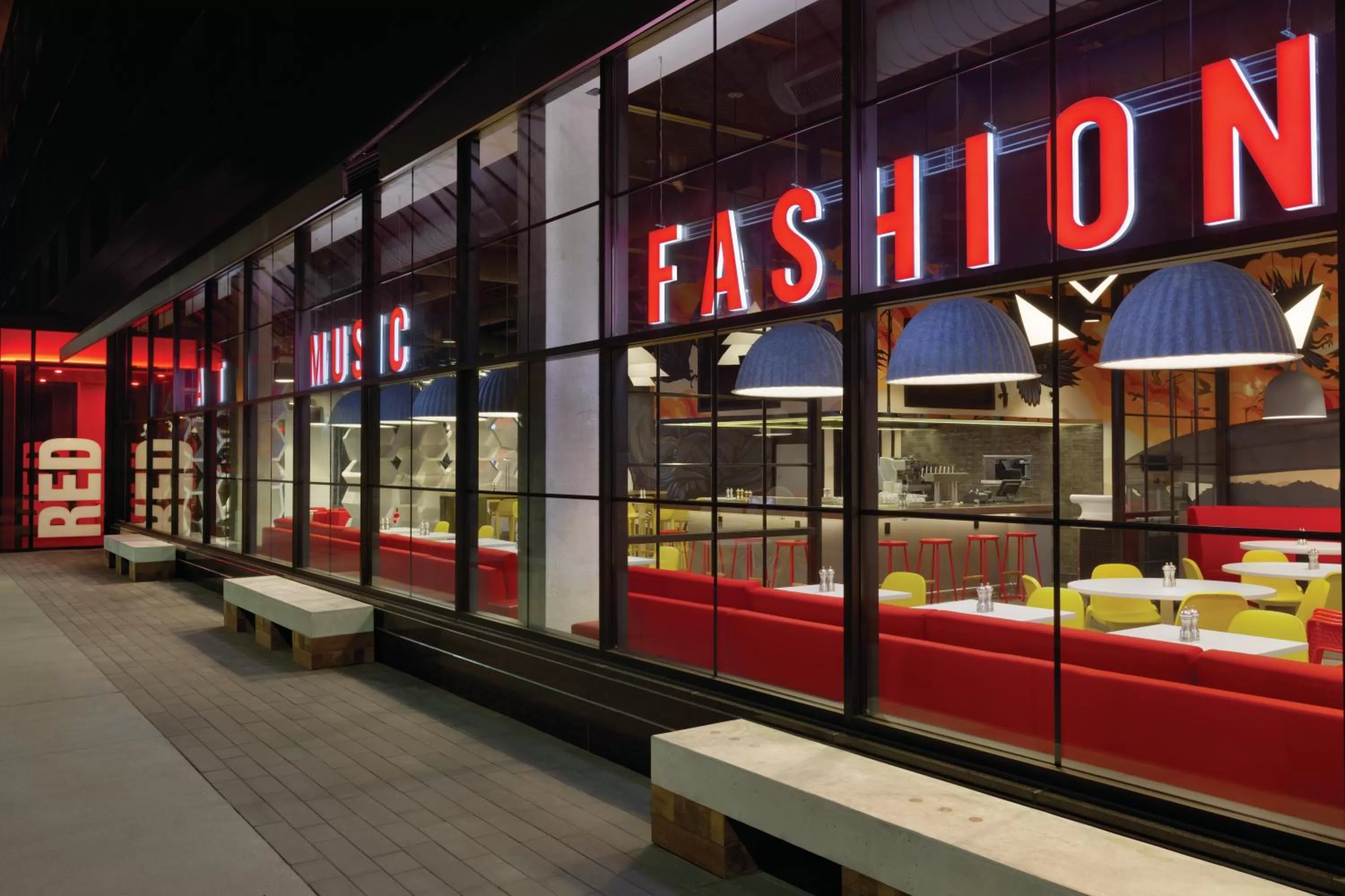 Property building in Radisson Red Minneapolis Downtown