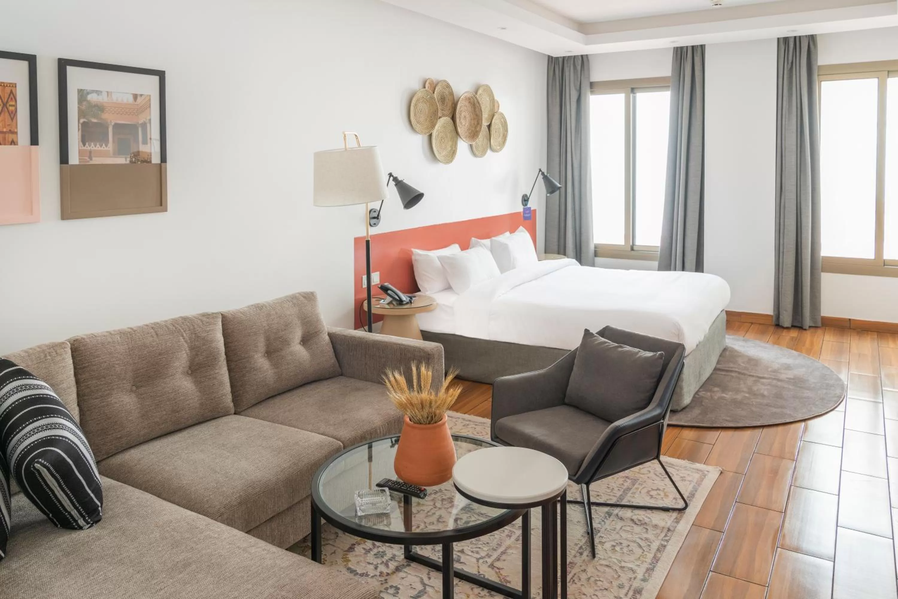 Photo of the whole room, Bed in Dara Qurtubah Hotel