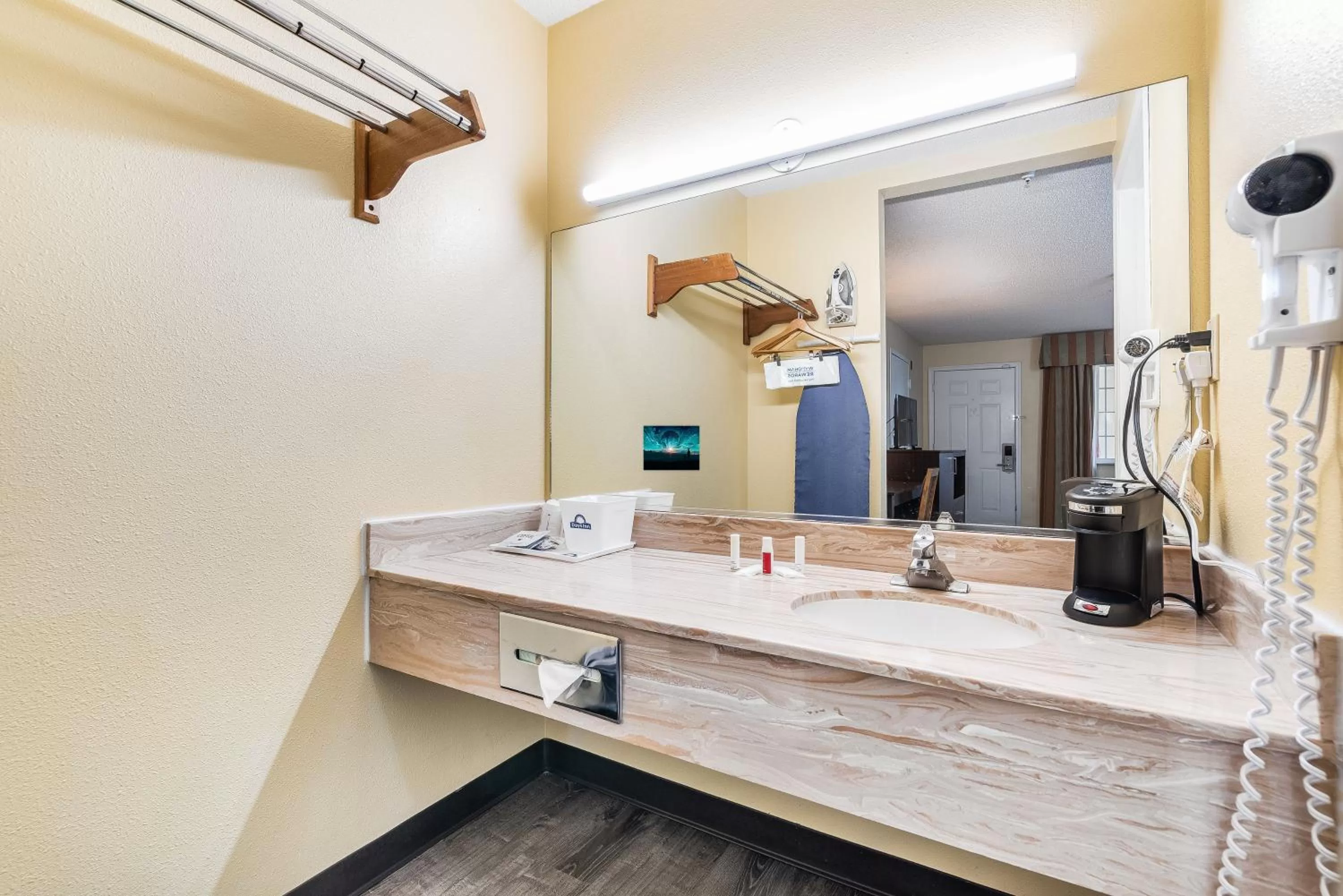 Bathroom in Days Inn by Wyndham Federal Way