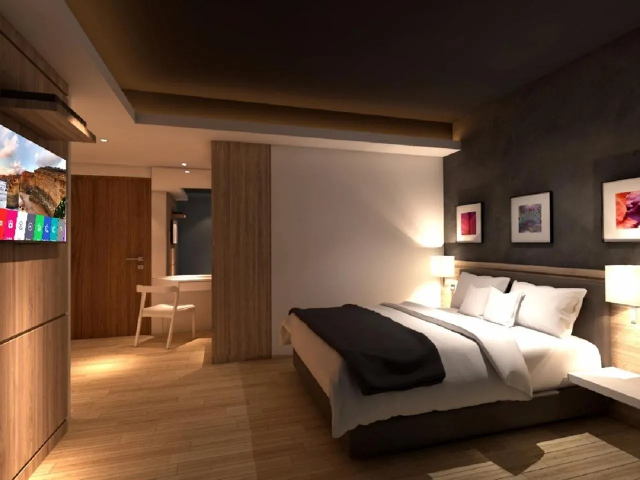 Guests, Bed in Grand Hallmark Hotel - Johor Bahru