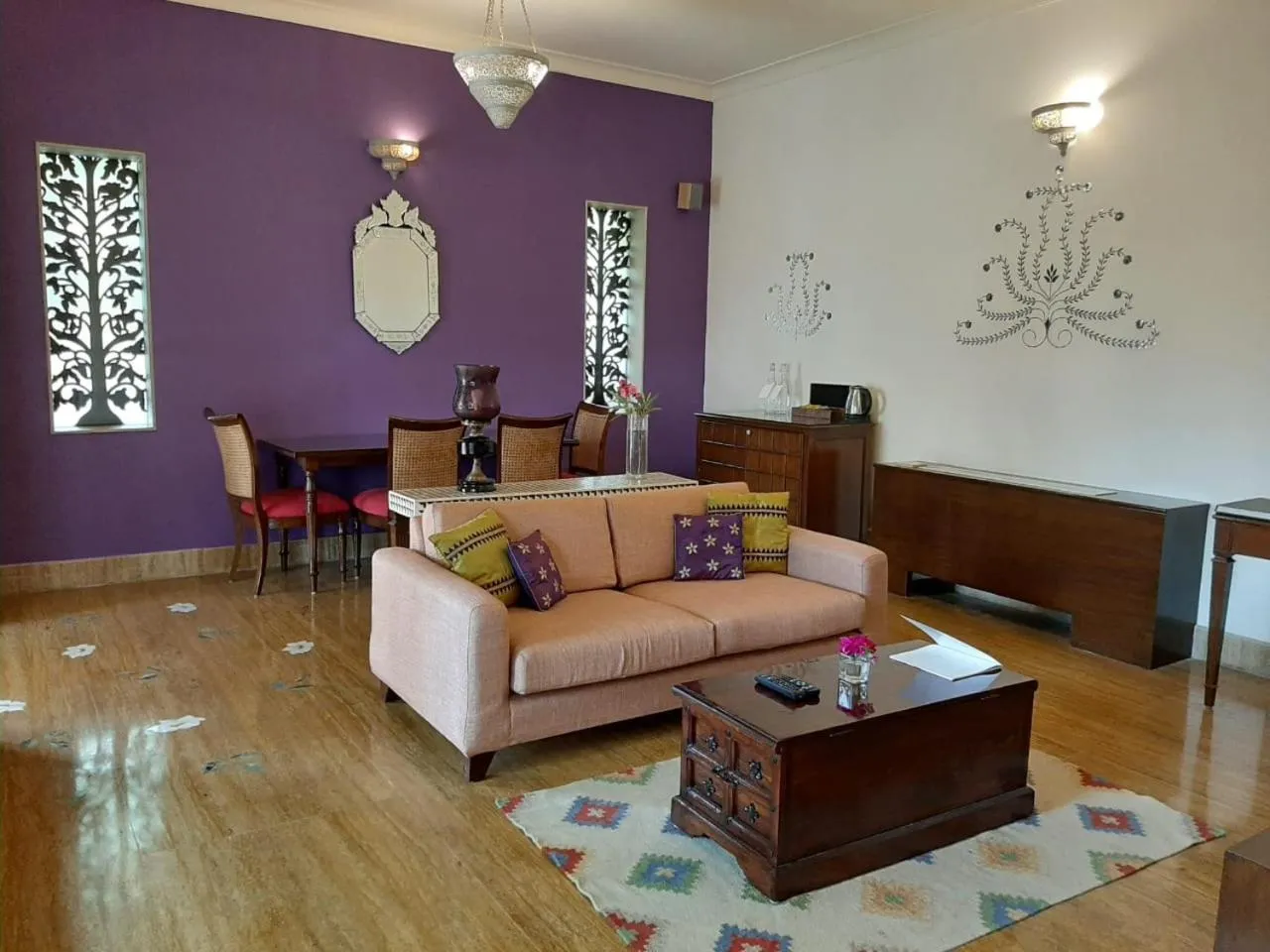 Living room in Tree of Life Resort & Spa Jaipur