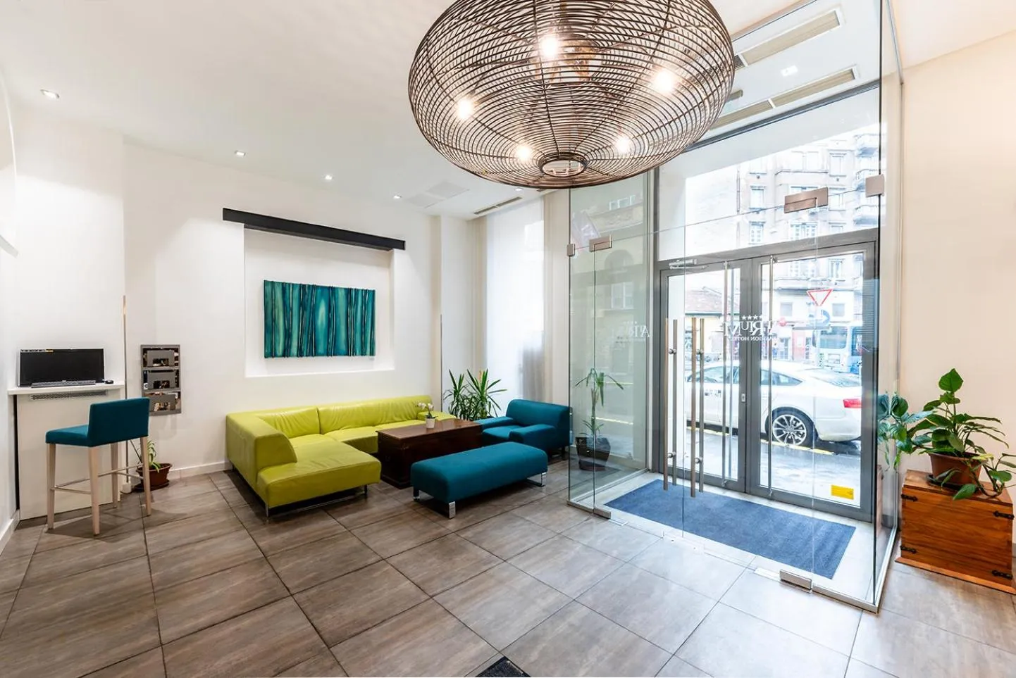 Lobby or reception in Atrium Fashion Hotel