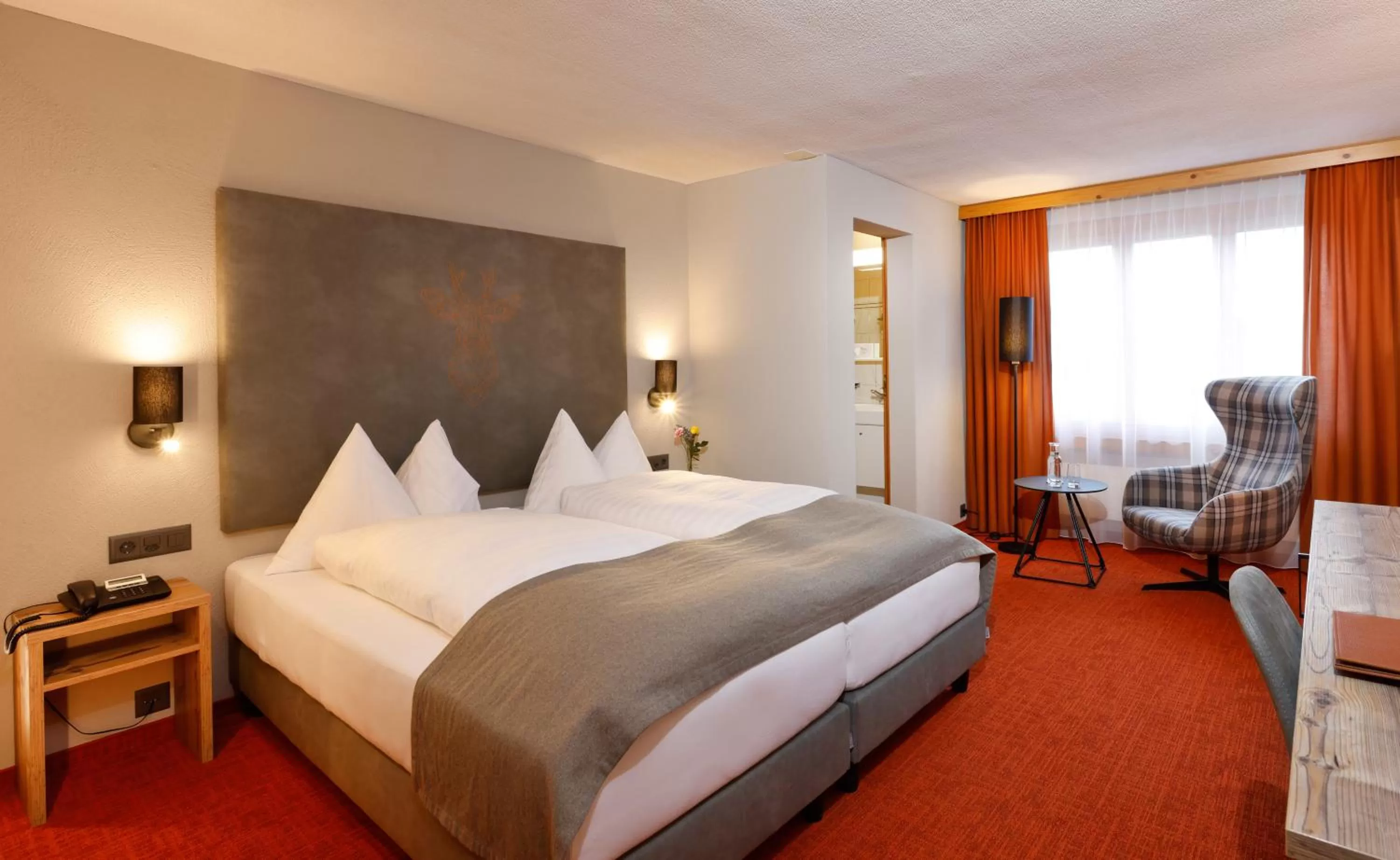 Photo of the whole room, Bed in Silvretta Parkhotel