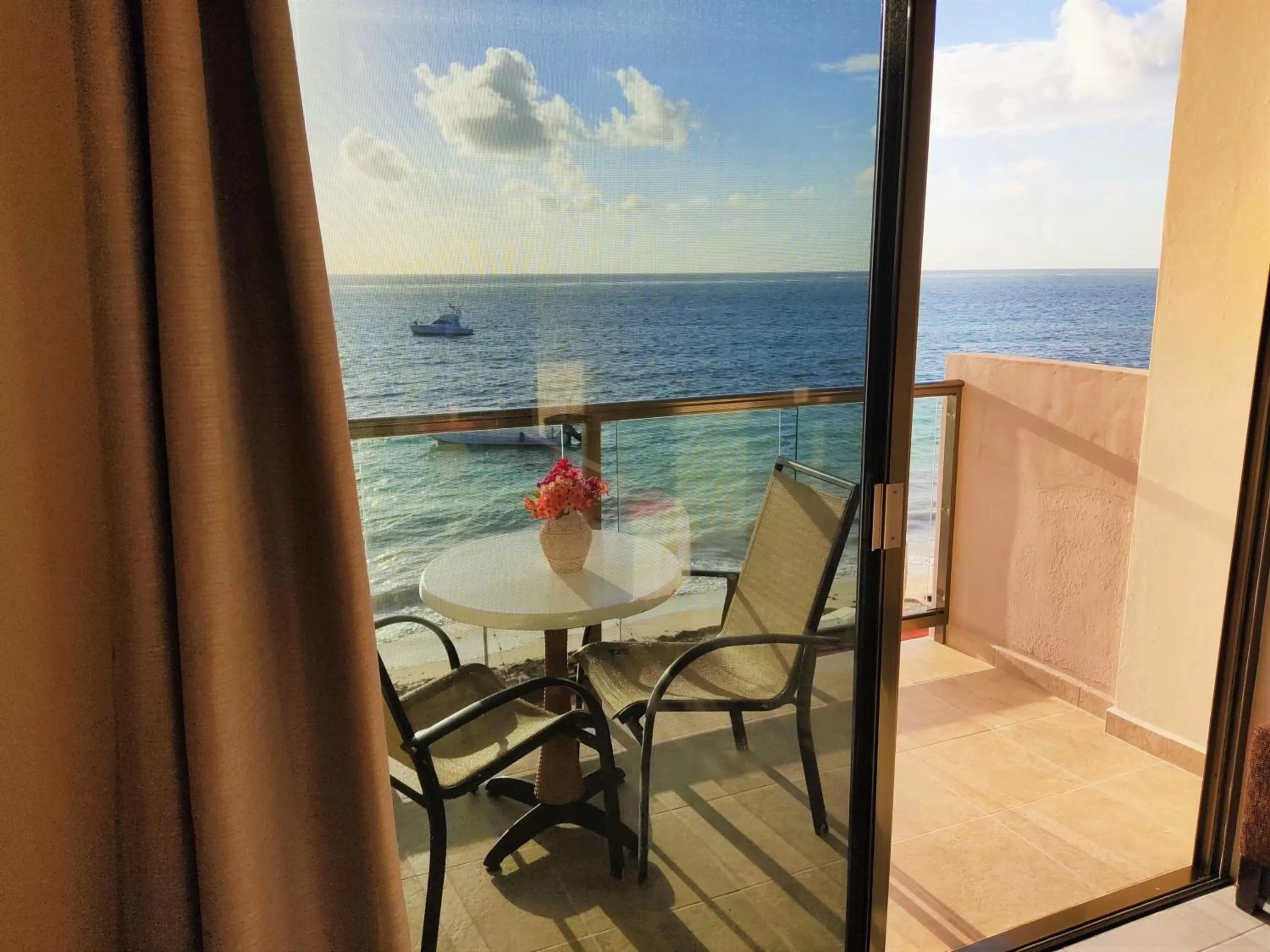 Sea view in Hacienda Morelos Beachfront Hotel