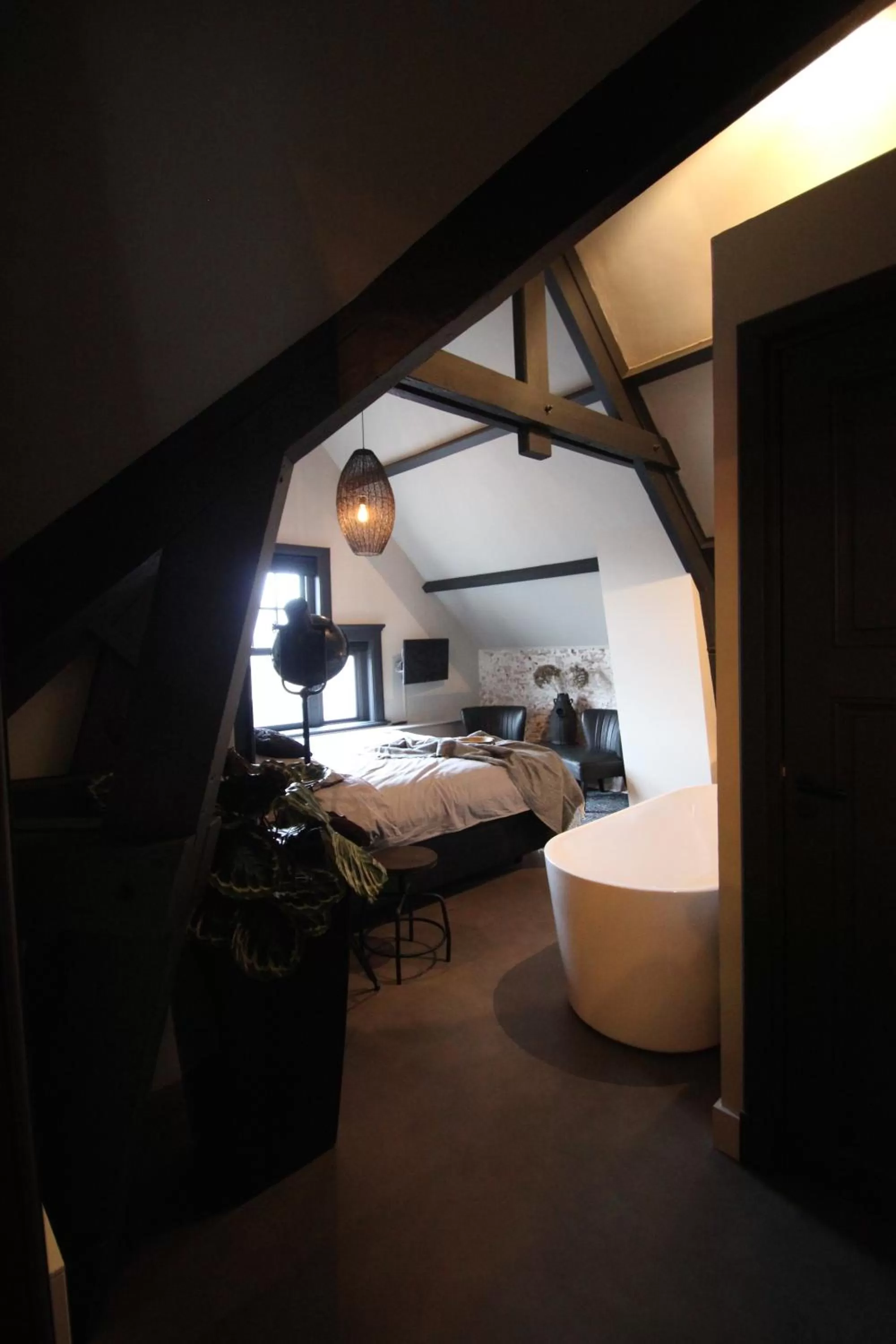 Bed in Het Spoorhuis Uithoorn