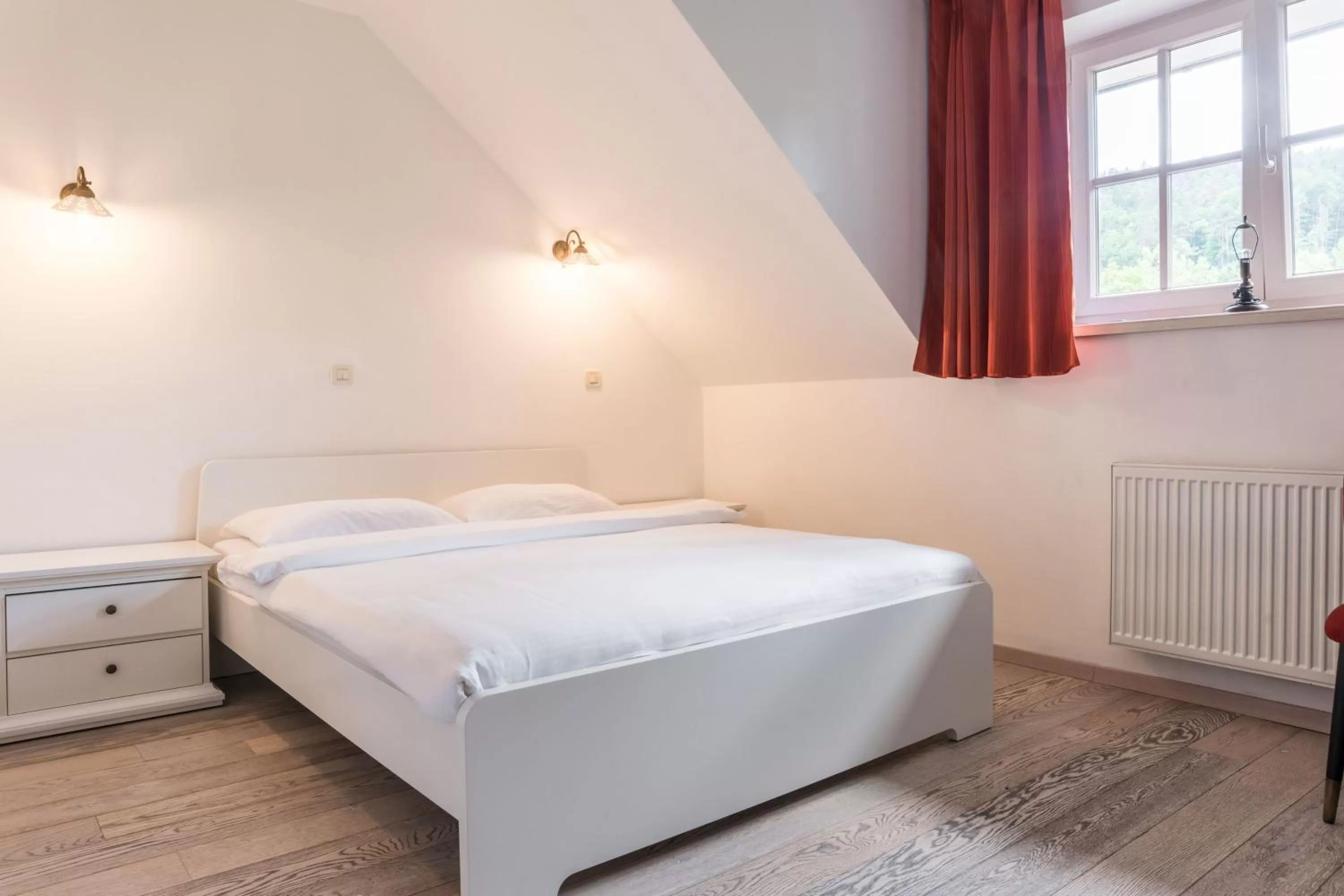 Bedroom, Bed in Hotel MOREA