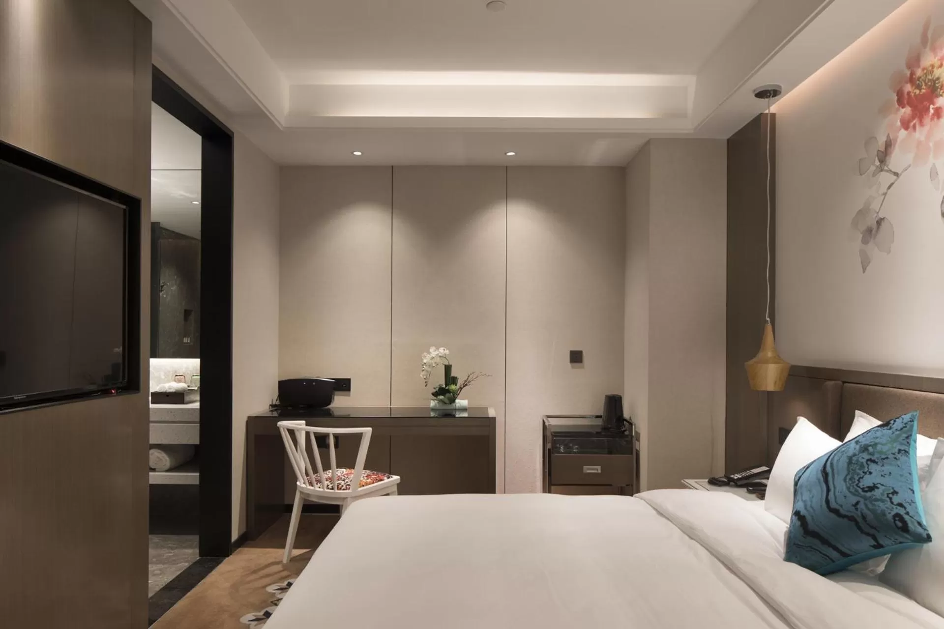 Bedroom, Bed in Paco Hotel Dongpu Guanghzou -Free Shuttle Bus for Canton Fair