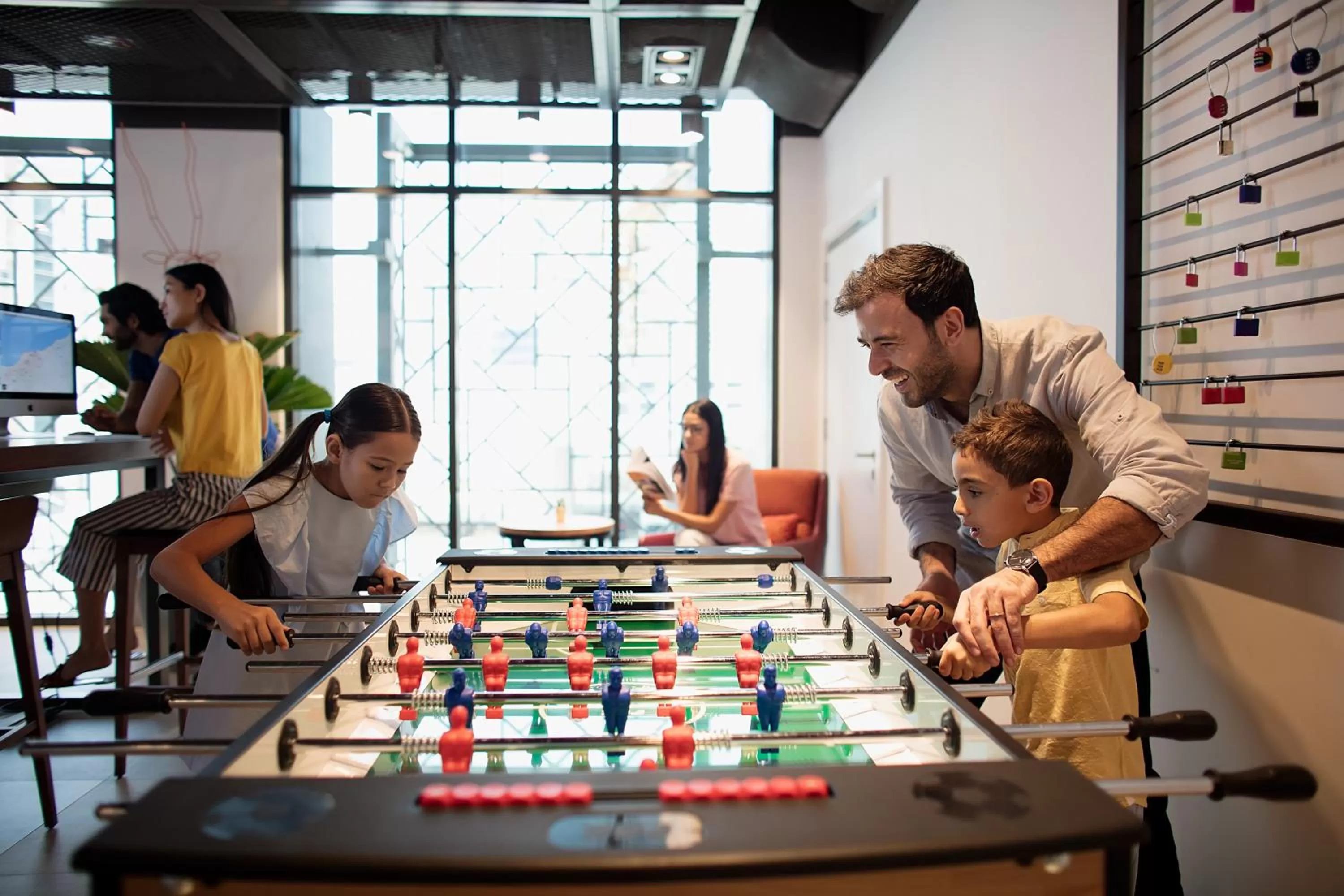 Area and facilities in Rove Dubai Marina