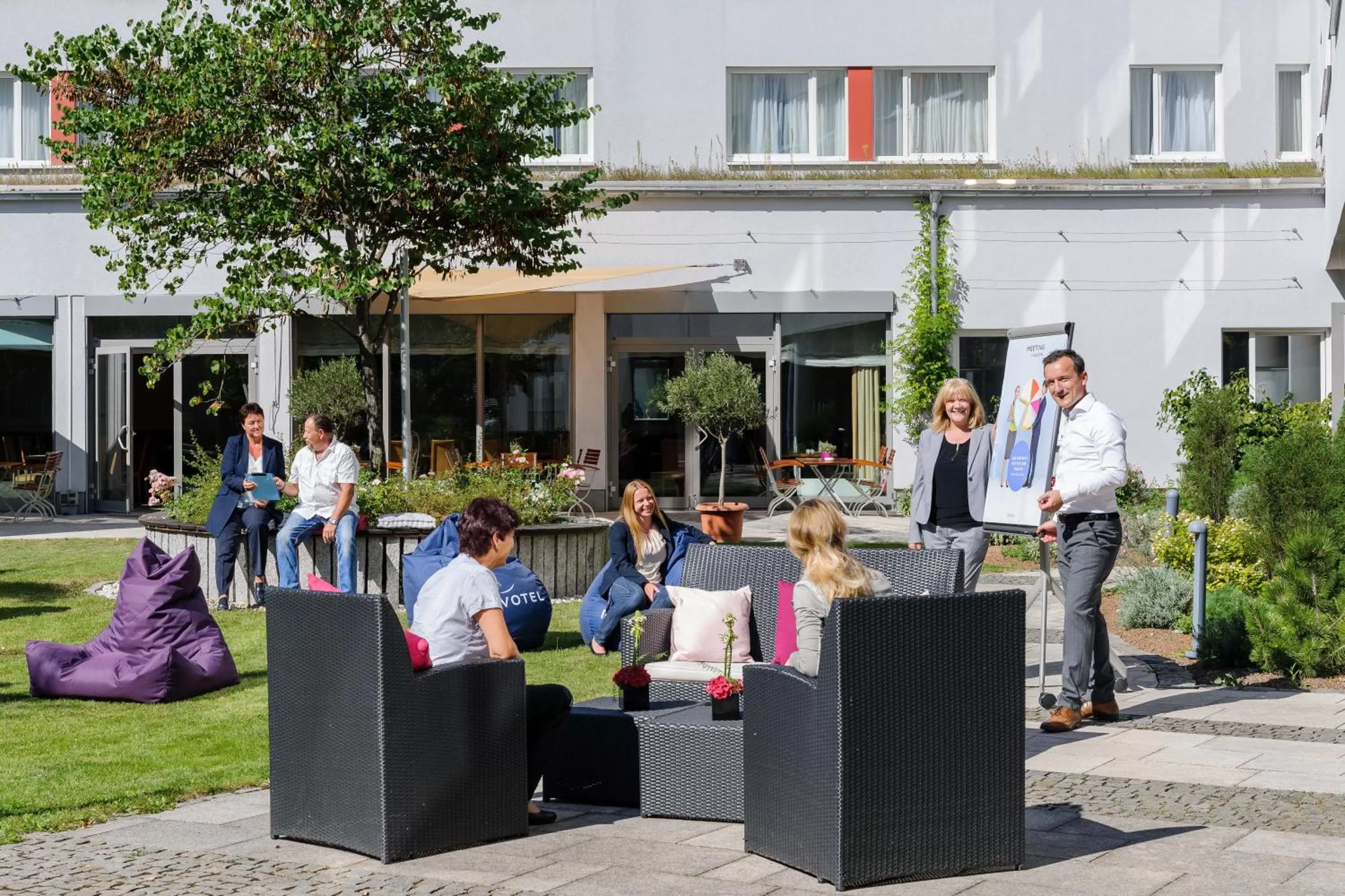 Garden in Novotel Erlangen