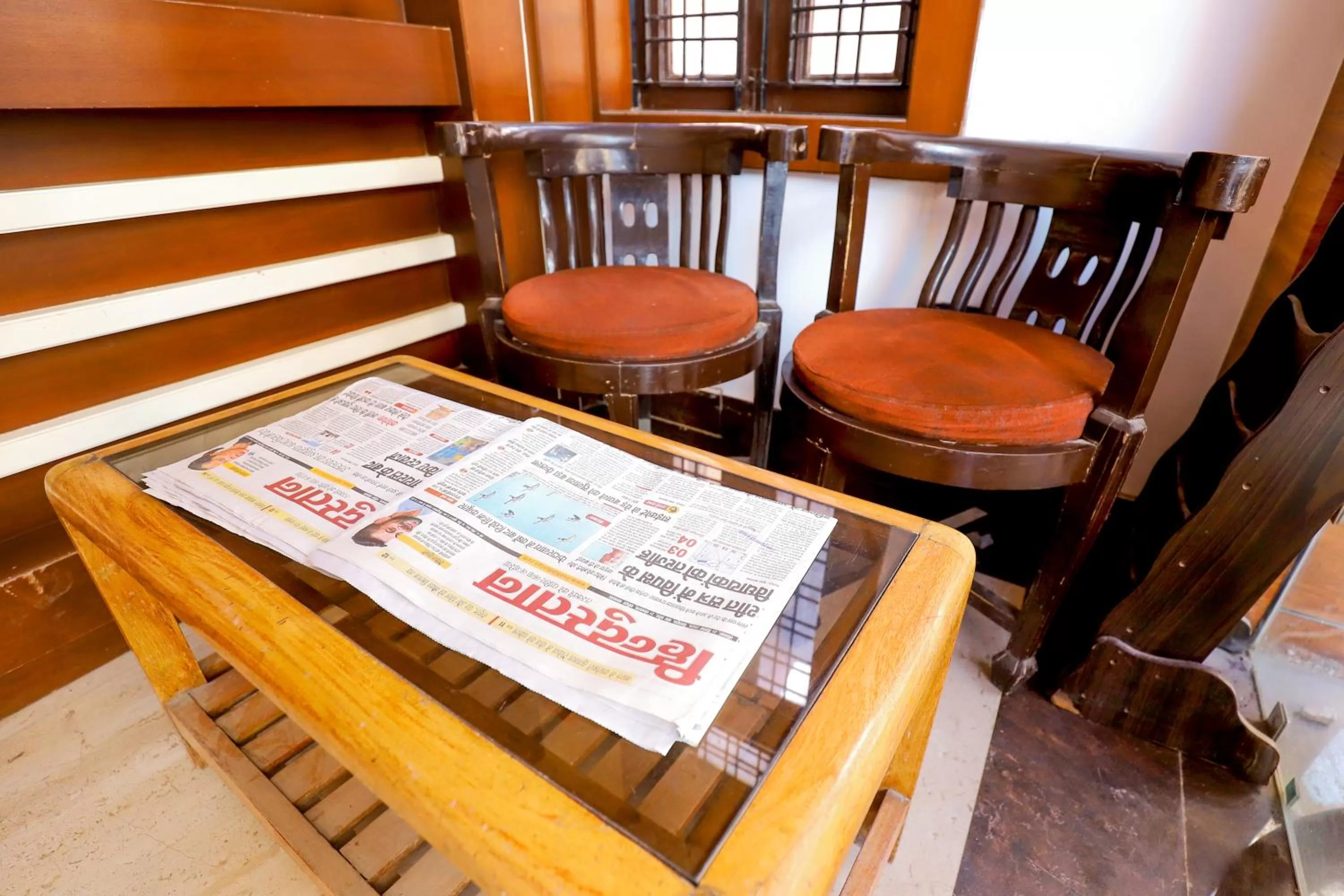 Seating area in Grey Castle - Hotel Near Haridwar Railway station