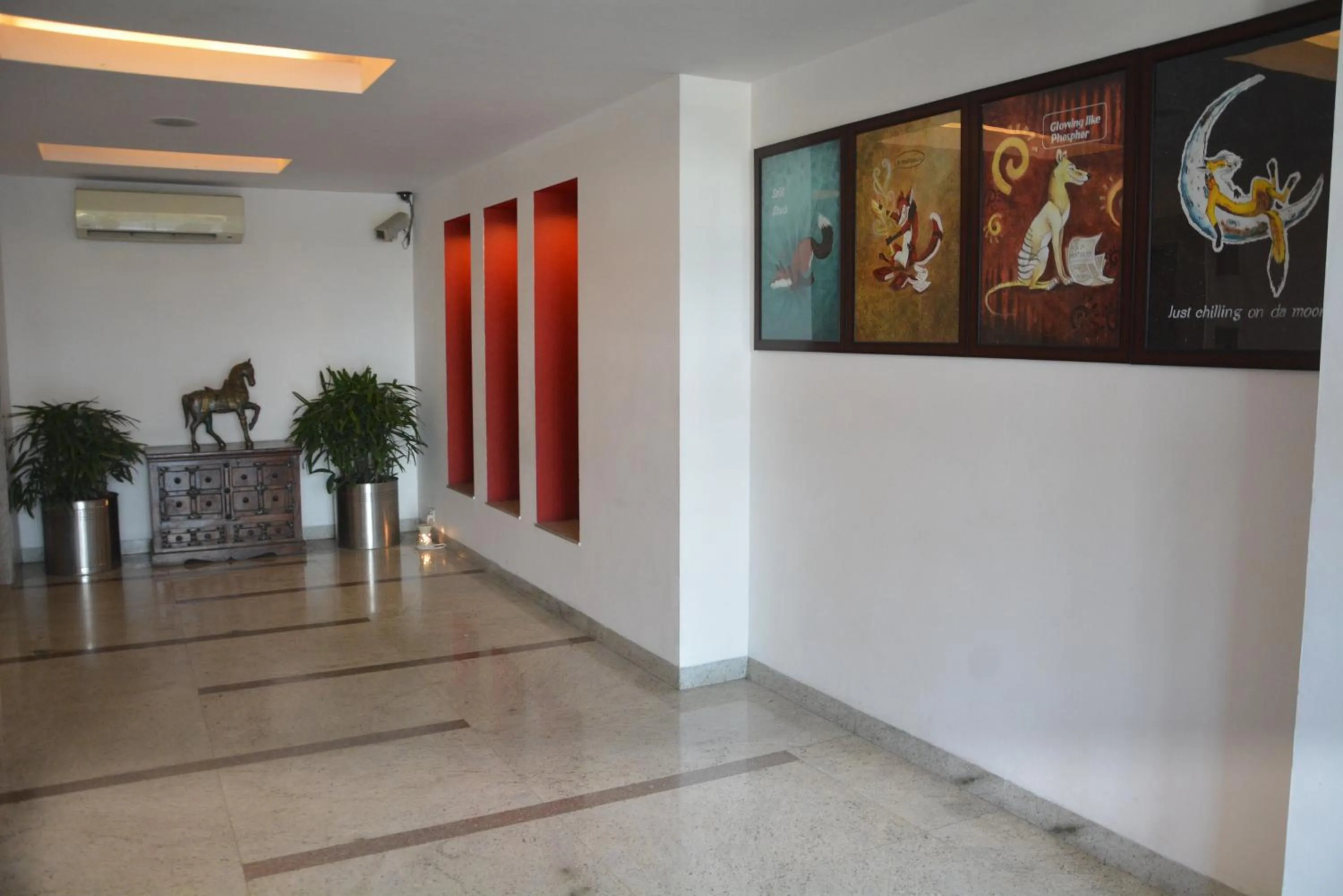 Decorative detail in Red Fox by Lemon Tree Hotels, Jaipur