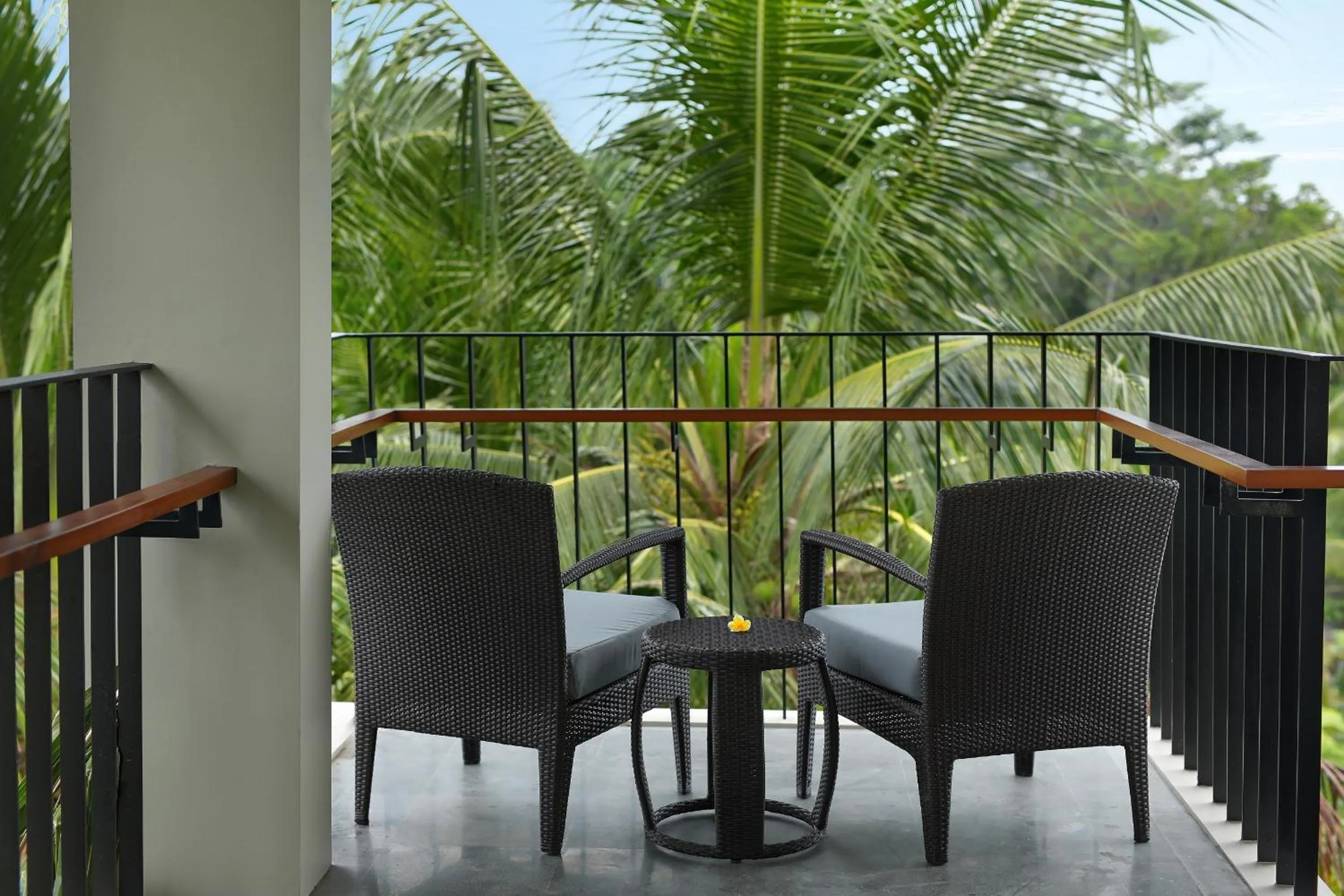 Balcony/Terrace in Royal Kamuela Villas & Suites at Monkey Forest Ubud - Adult Only