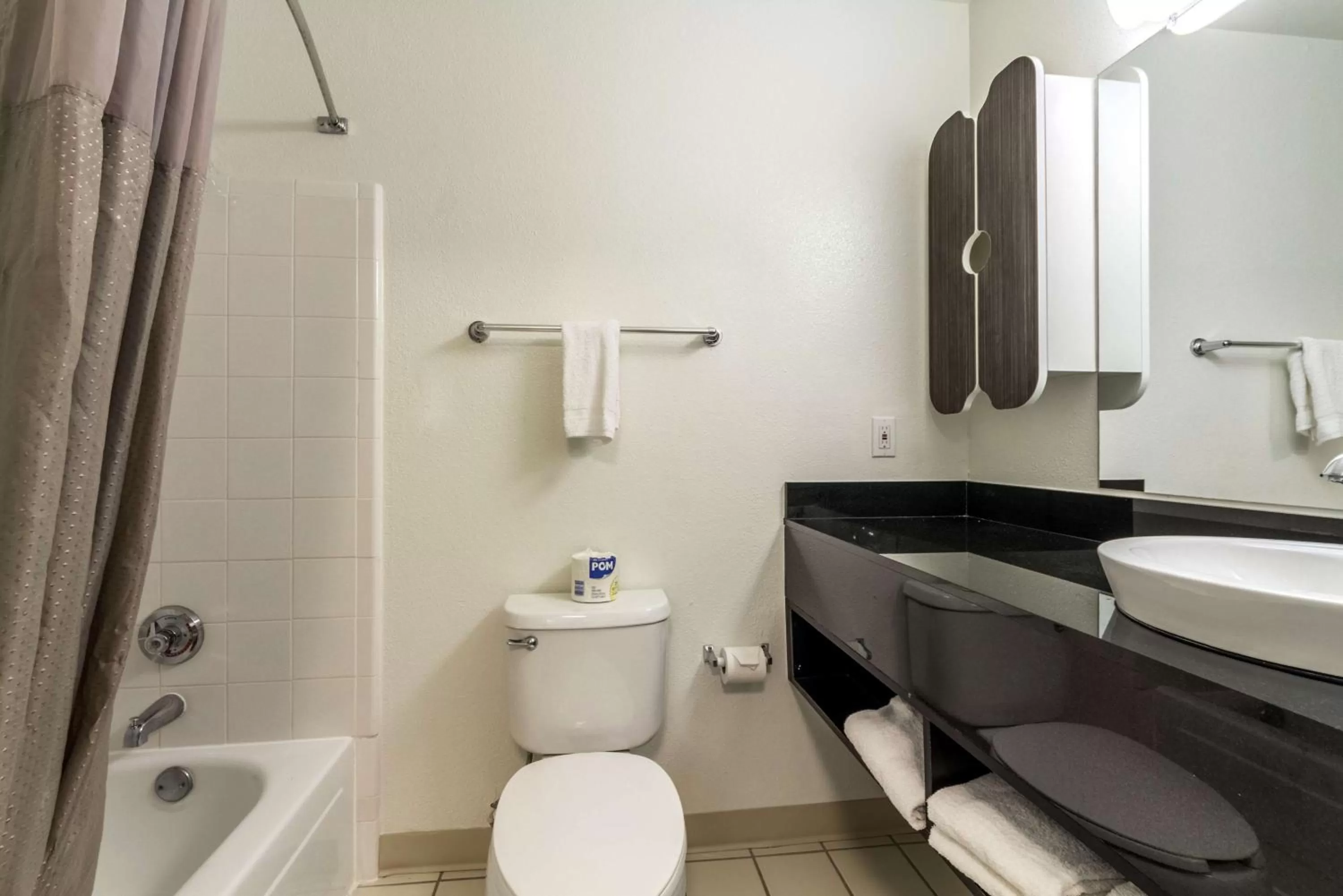 Shower in Studio 6-Dallas, TX - Northwest