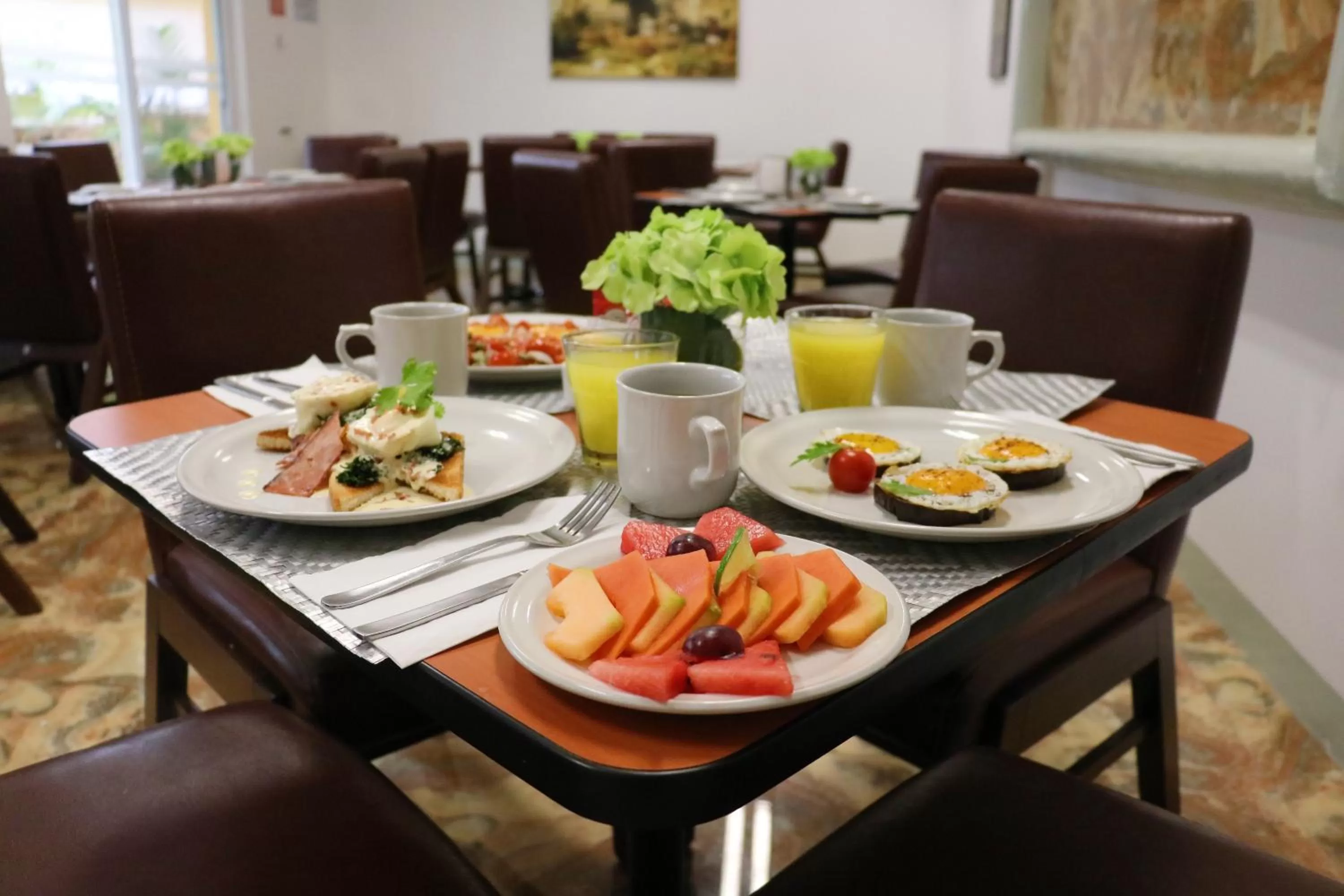 Food and drinks in Hotel Zar Merida