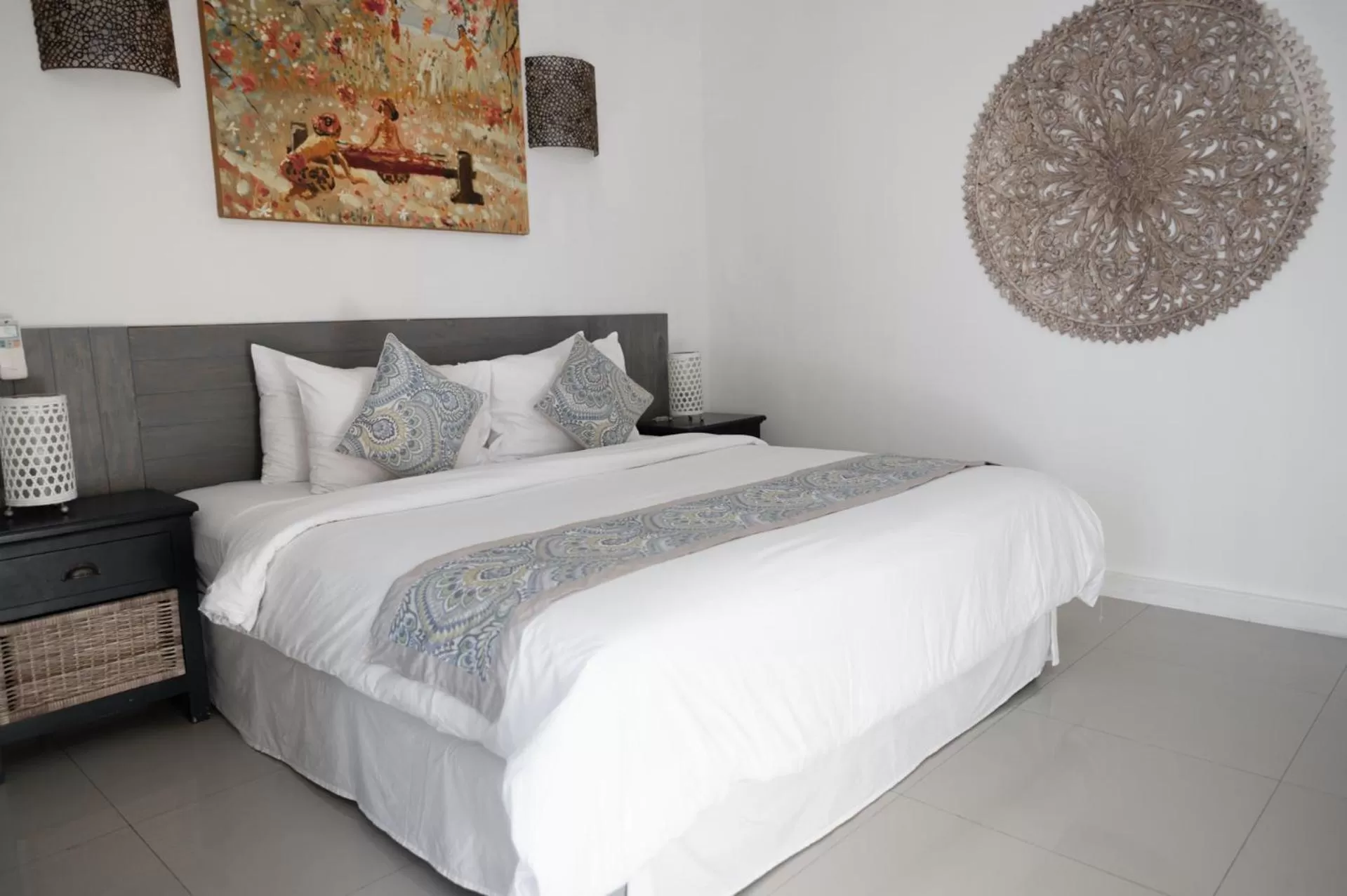 Bed in Scallywags Resort