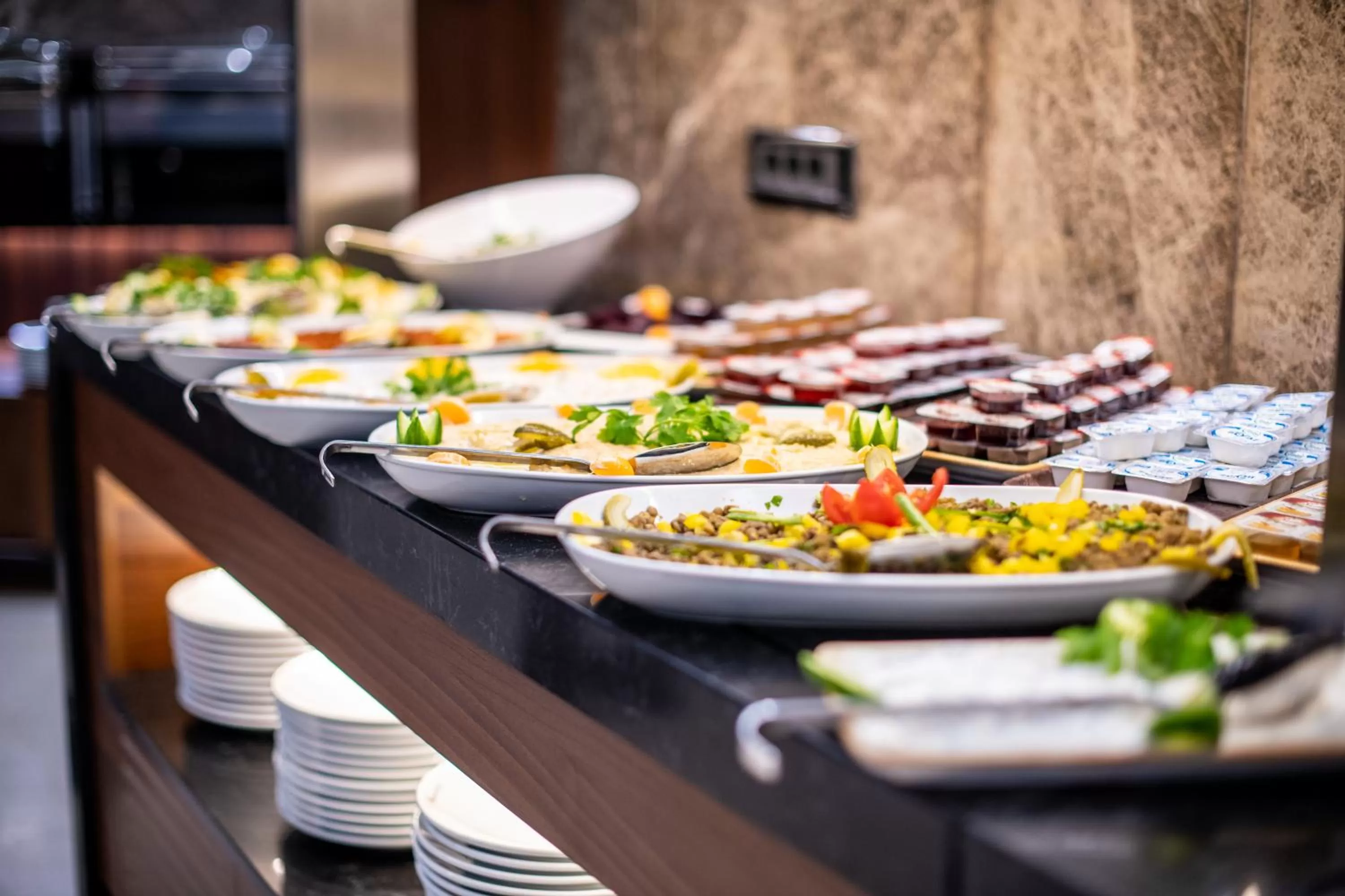 Breakfast in Aprilis Deluxe Hotel