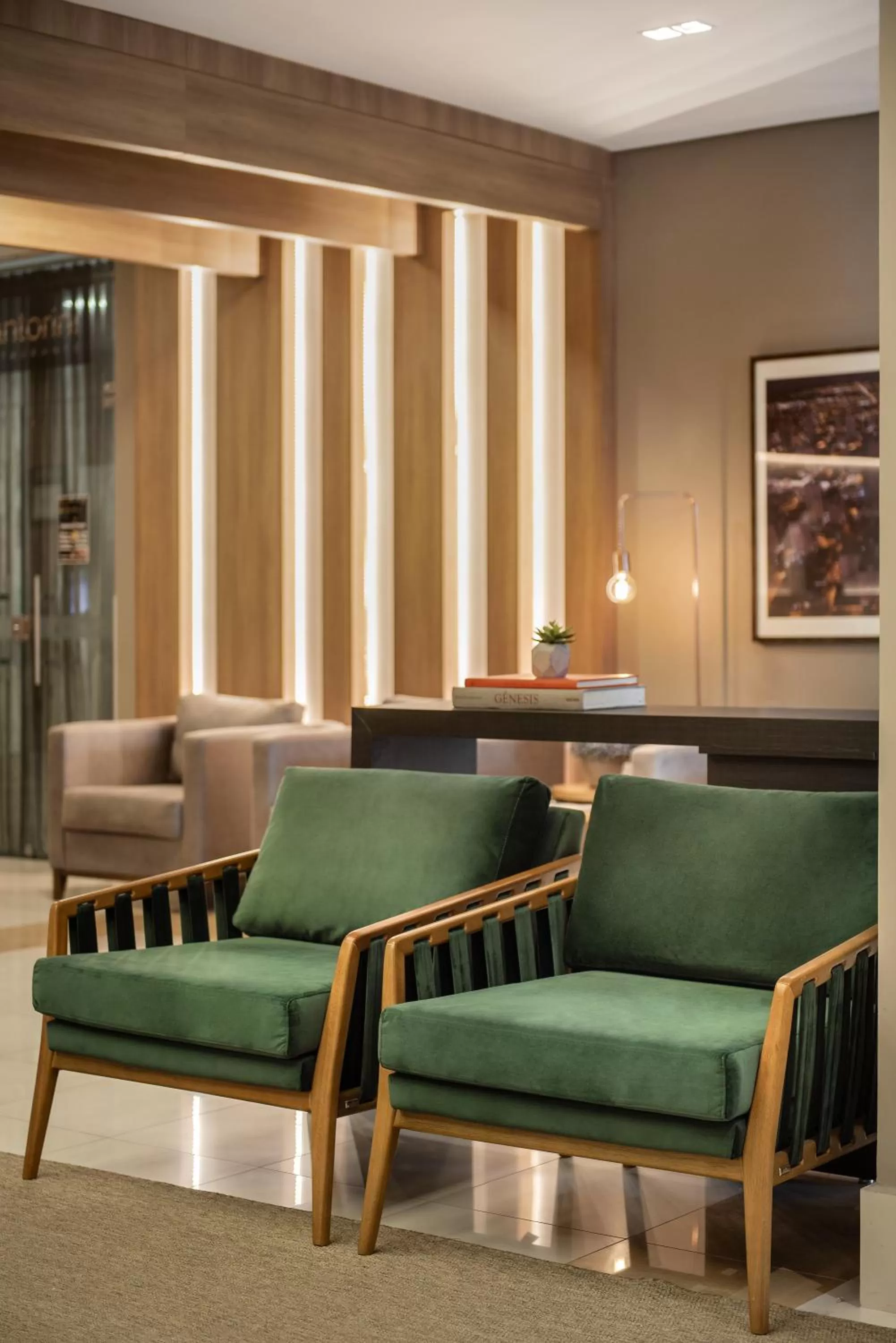 Lounge or bar in Intercity Cuiabá