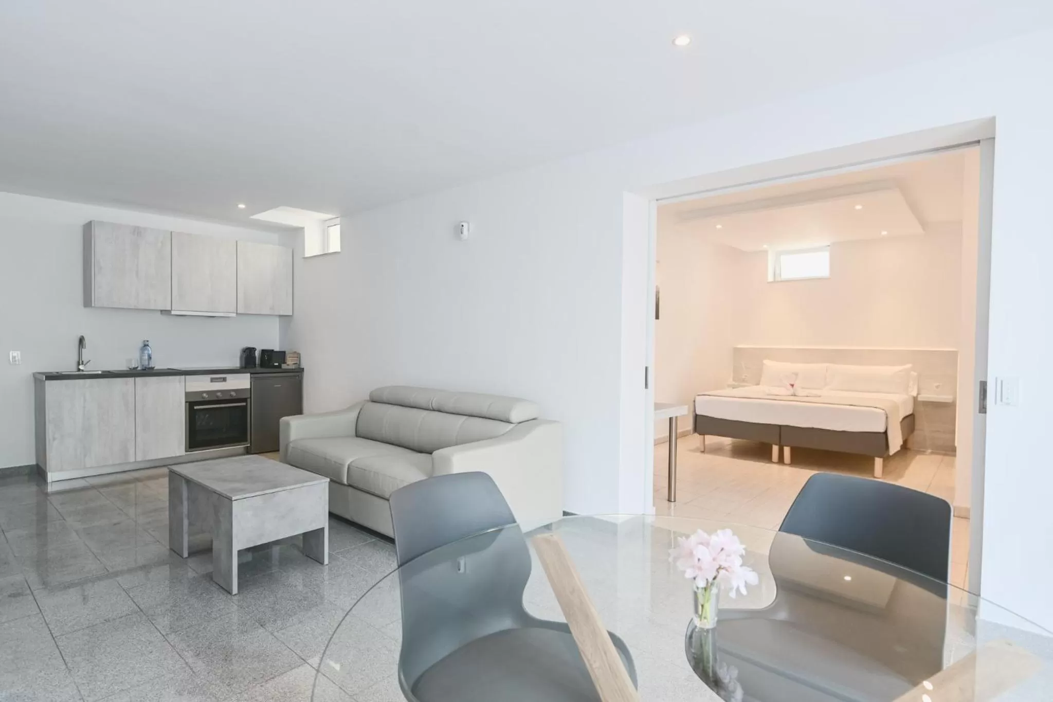 Kitchen or kitchenette in Villa Boutique Tenerife