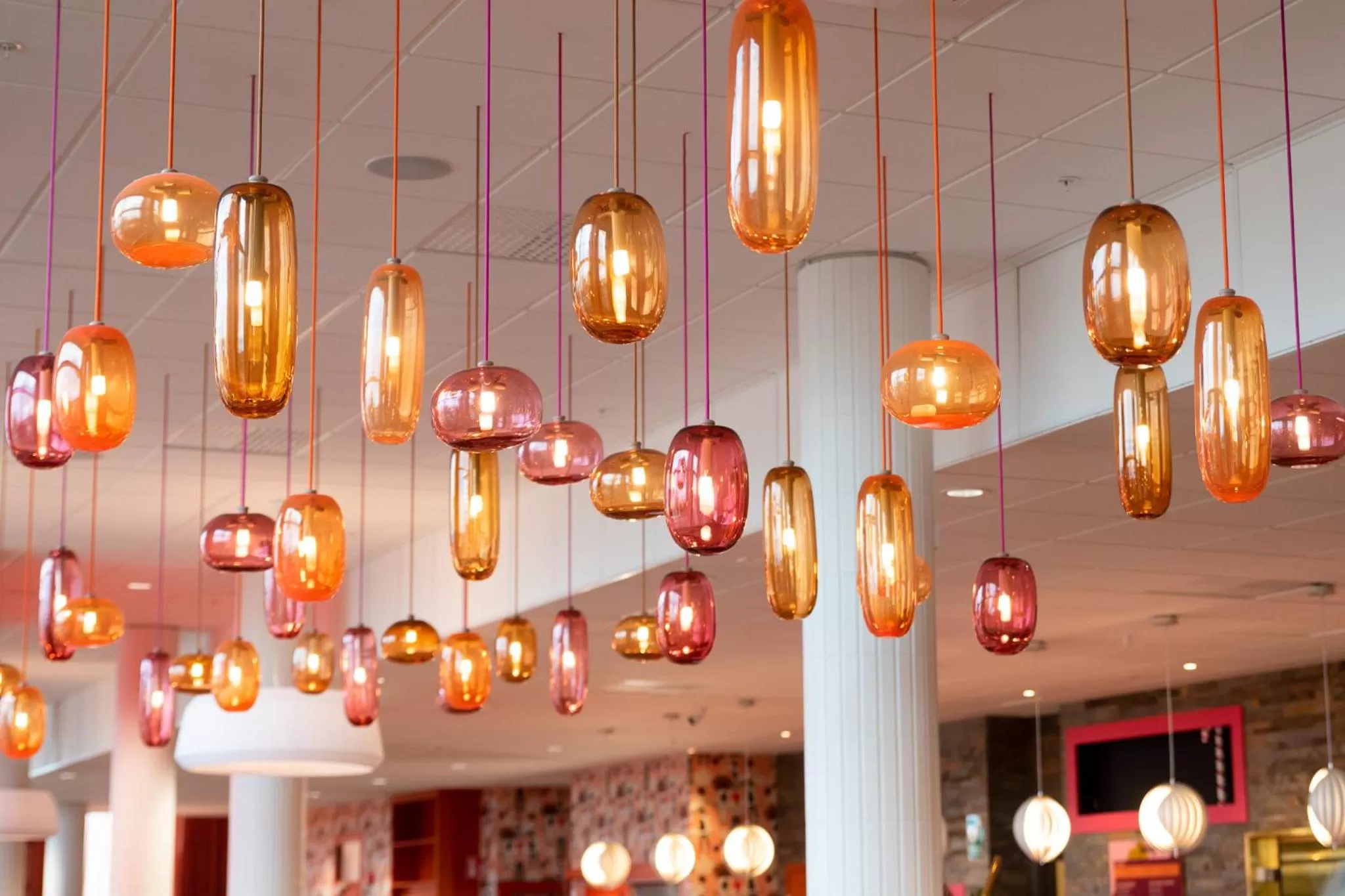 Lobby or reception in Motel L Lund