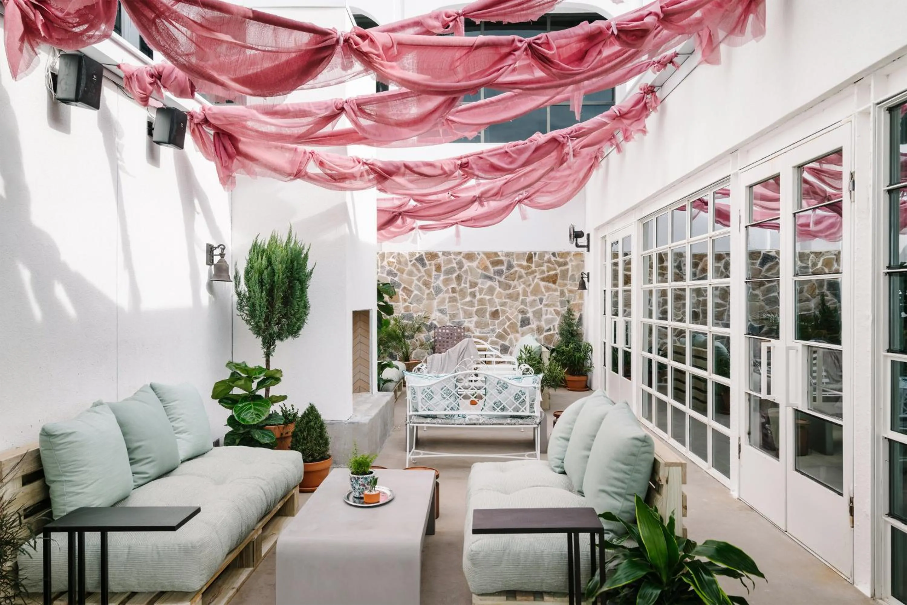 Patio in The LINE Austin