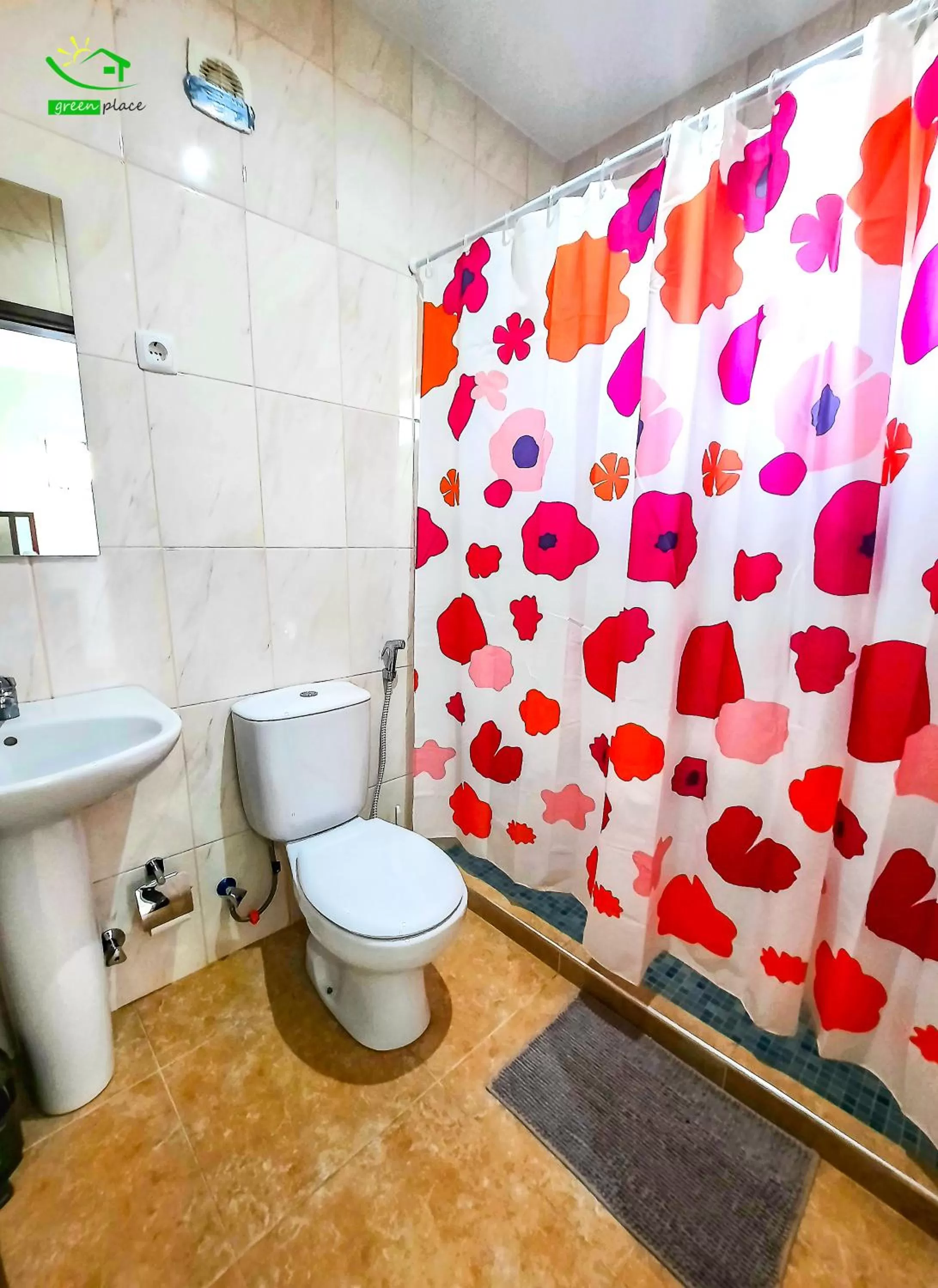 Bathroom in Pousada Green Place