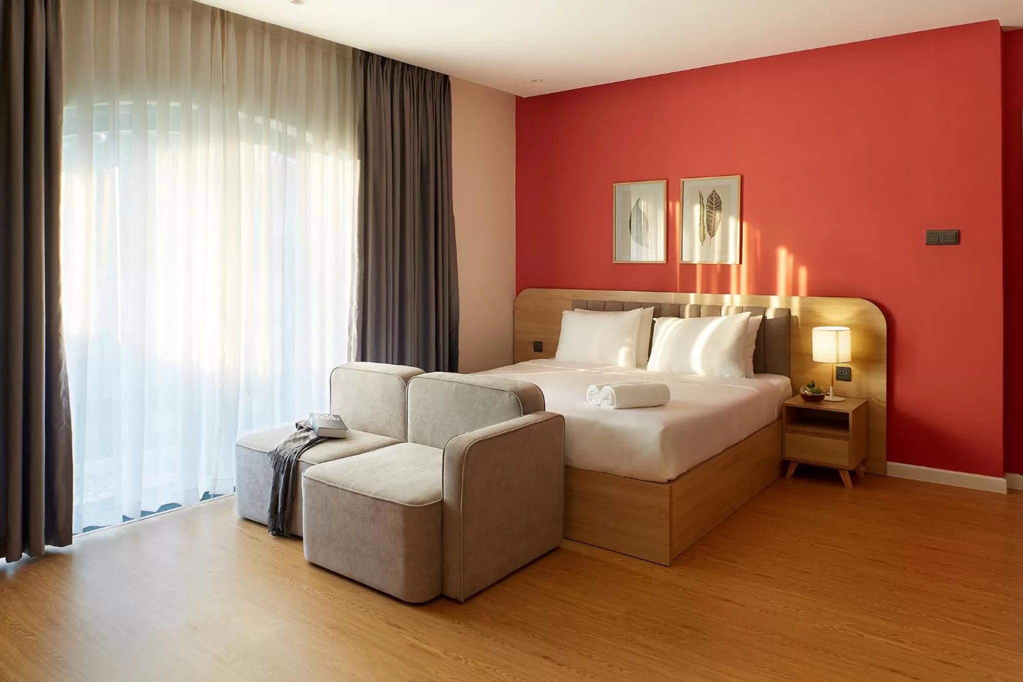 Photo of the whole room, Bed in Larimar Villas Cô Giang