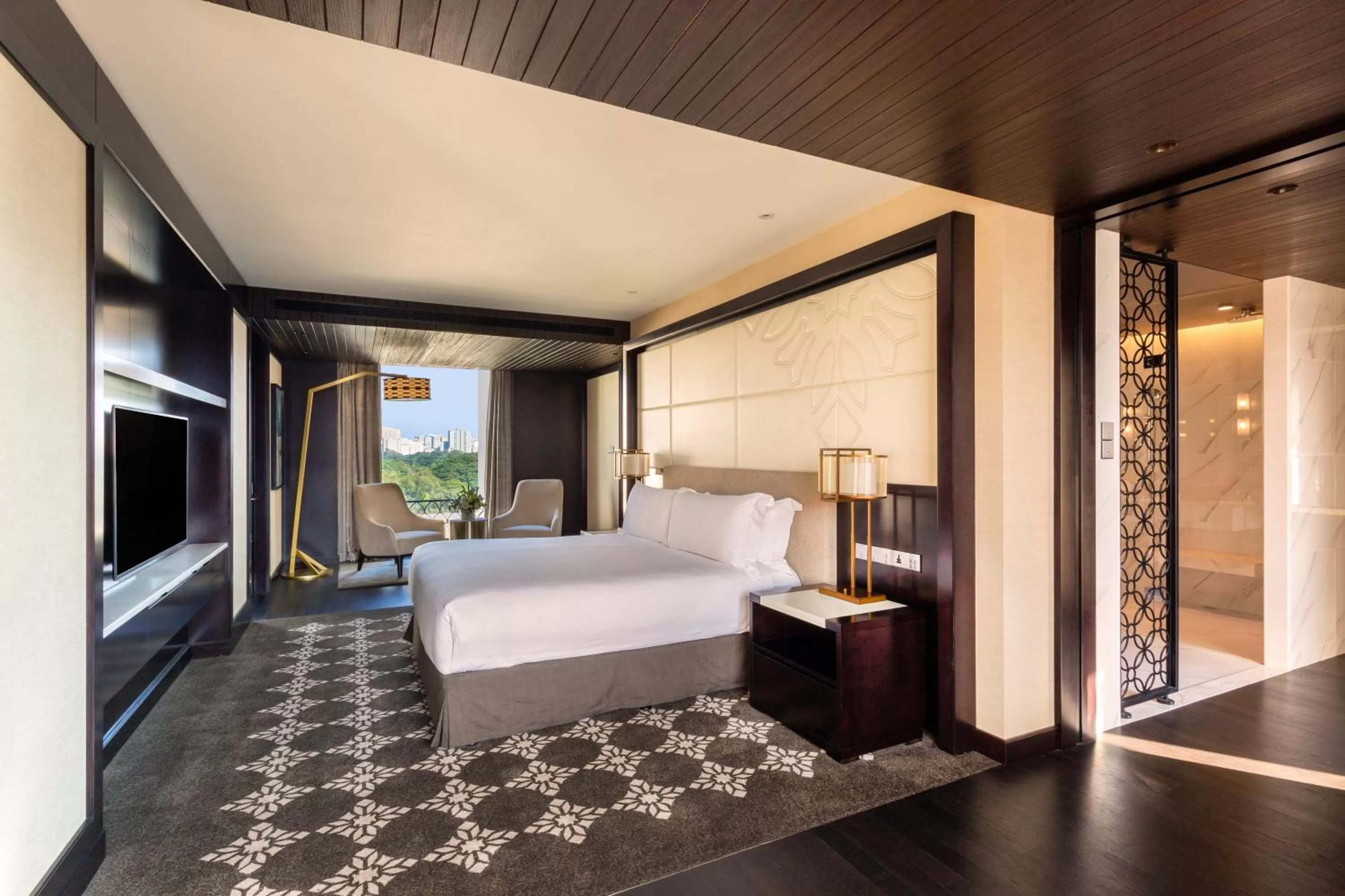 Photo of the whole room, Bed in InterContinental Dhaka by IHG