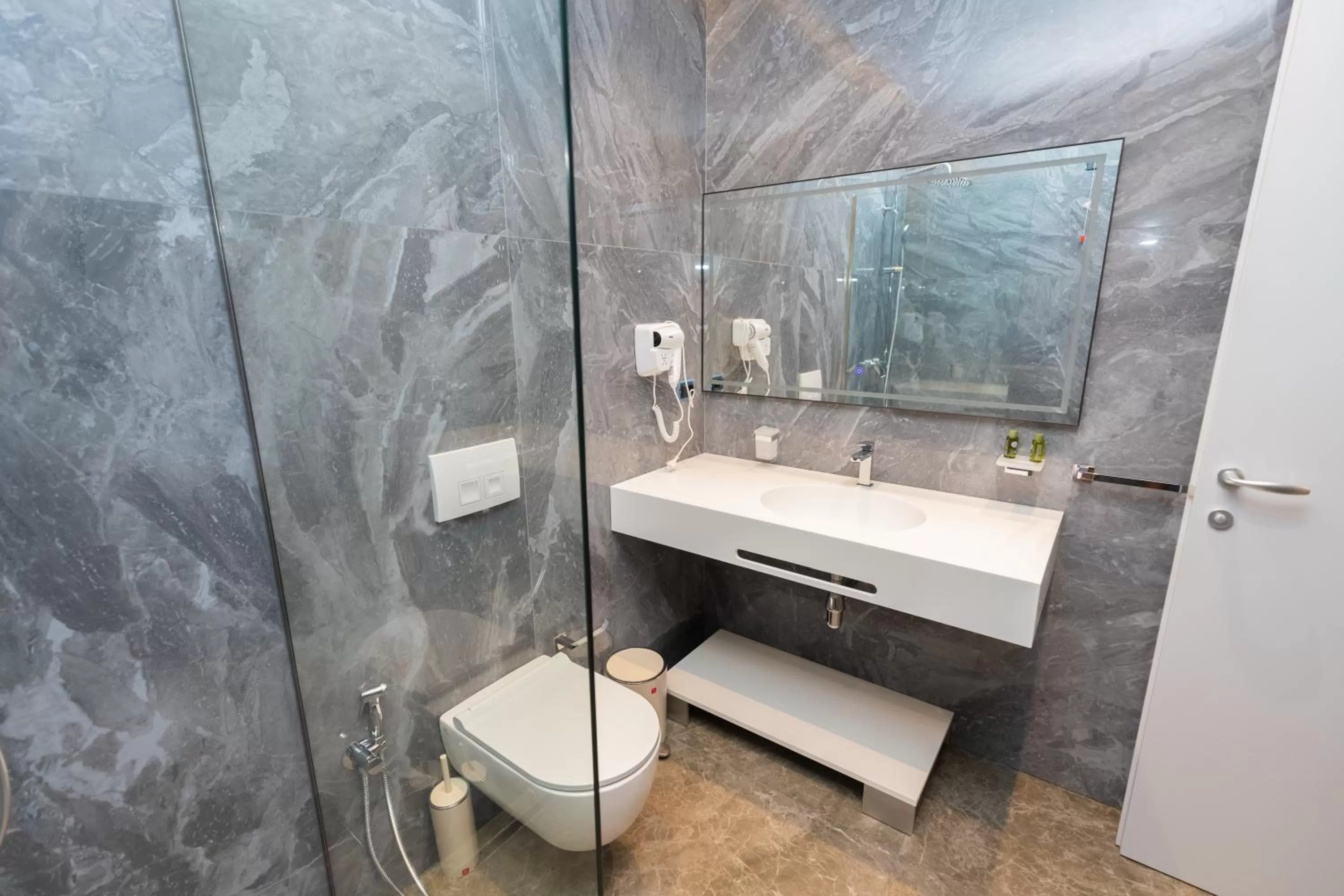 Shower in Esbjerg Hotel