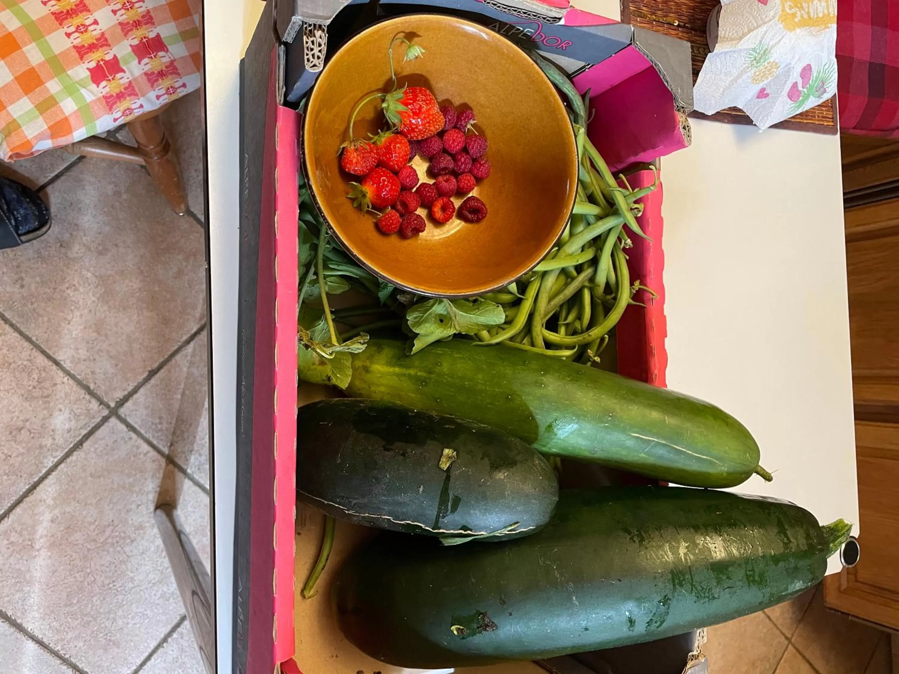 Food and drinks in Ferme de la Combe