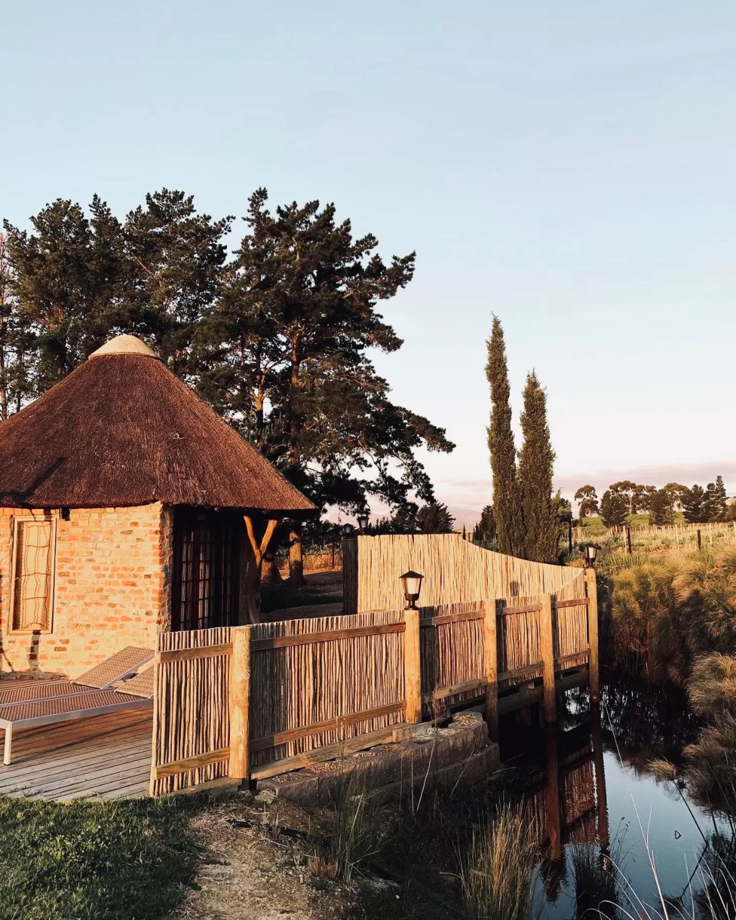 Shower in Marianne Wine Estate