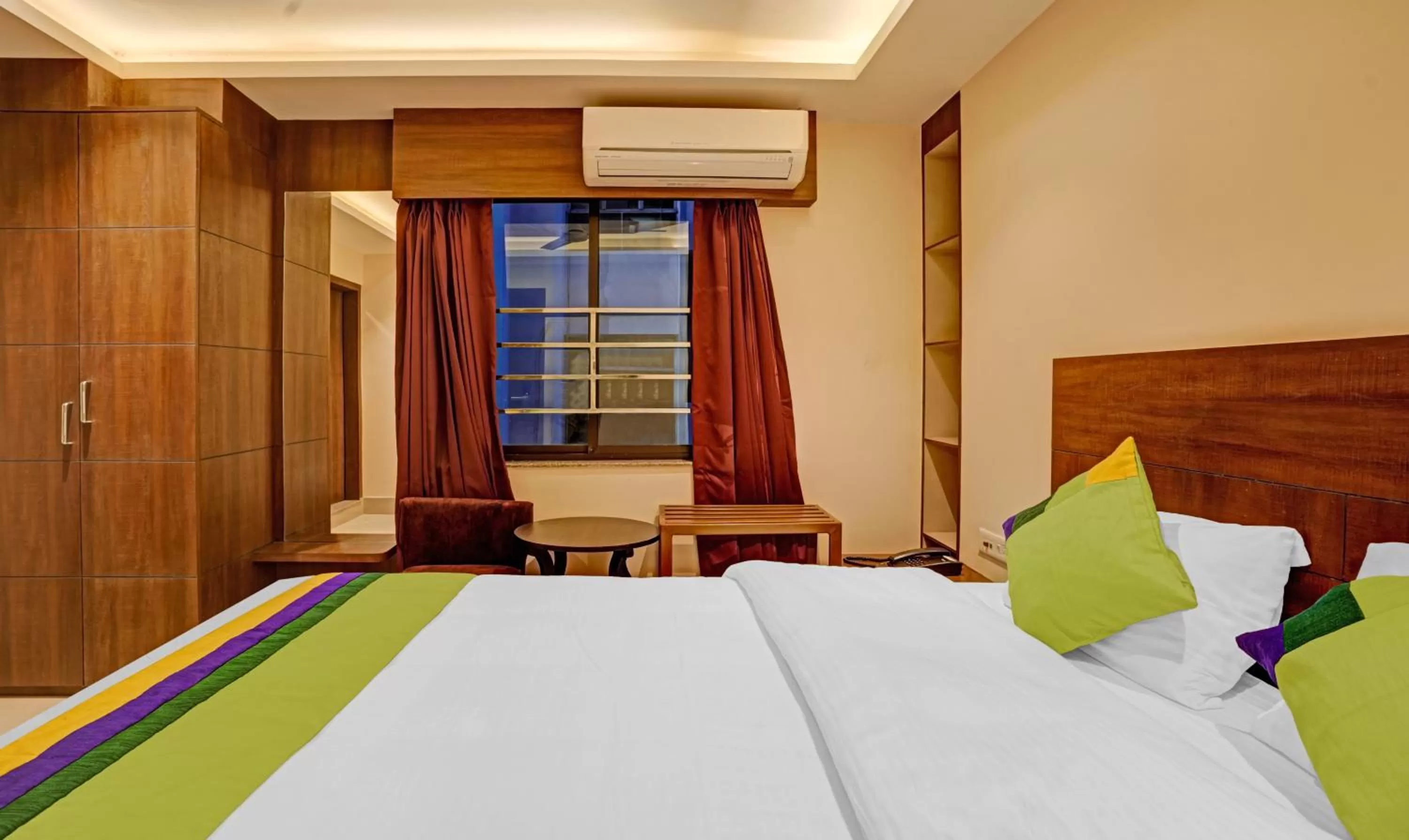 Bedroom, Bed in Treebo Indrapuri Hotel & Resort, Siliguri Junction