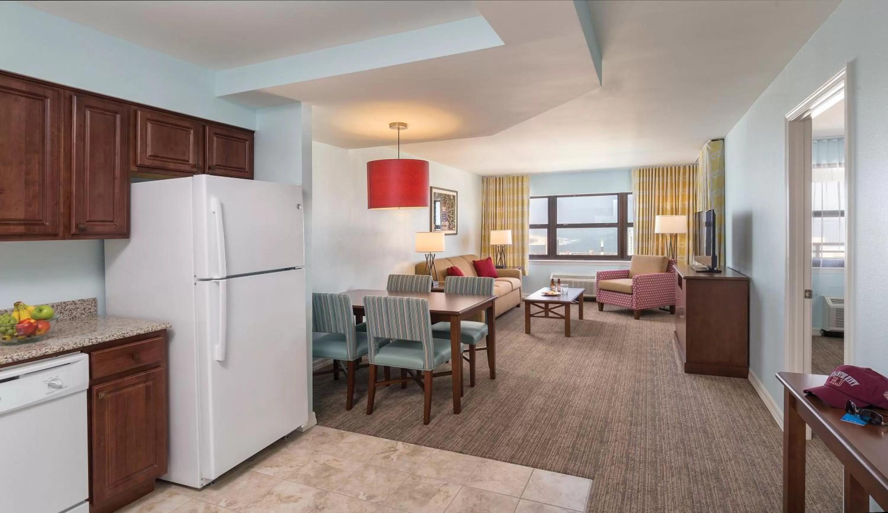 Living room in Club Wyndham Skyline Tower