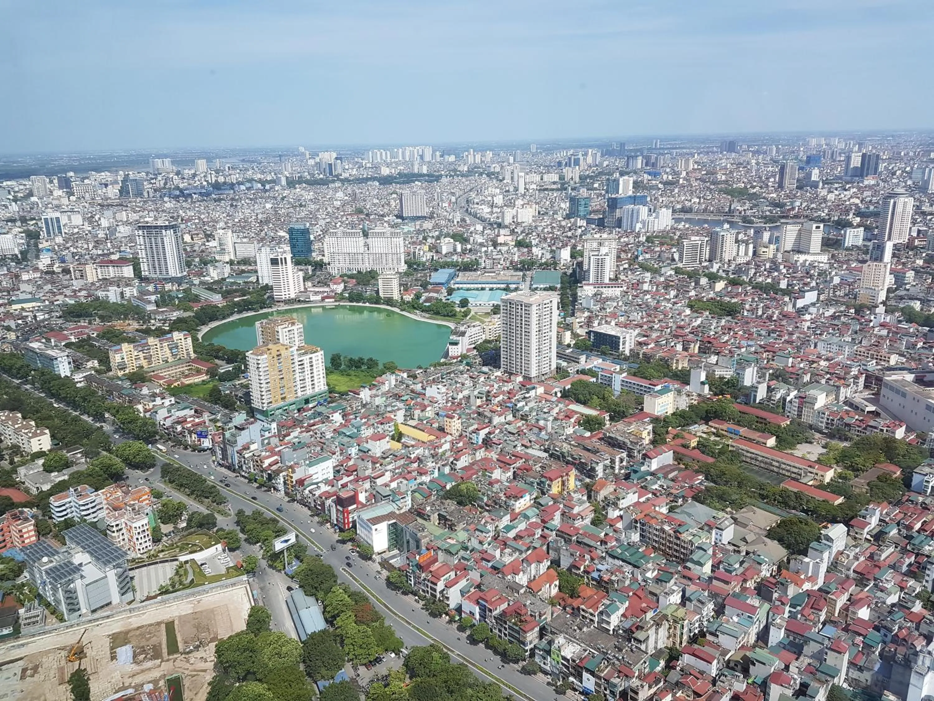 City view in Lotte The Residence