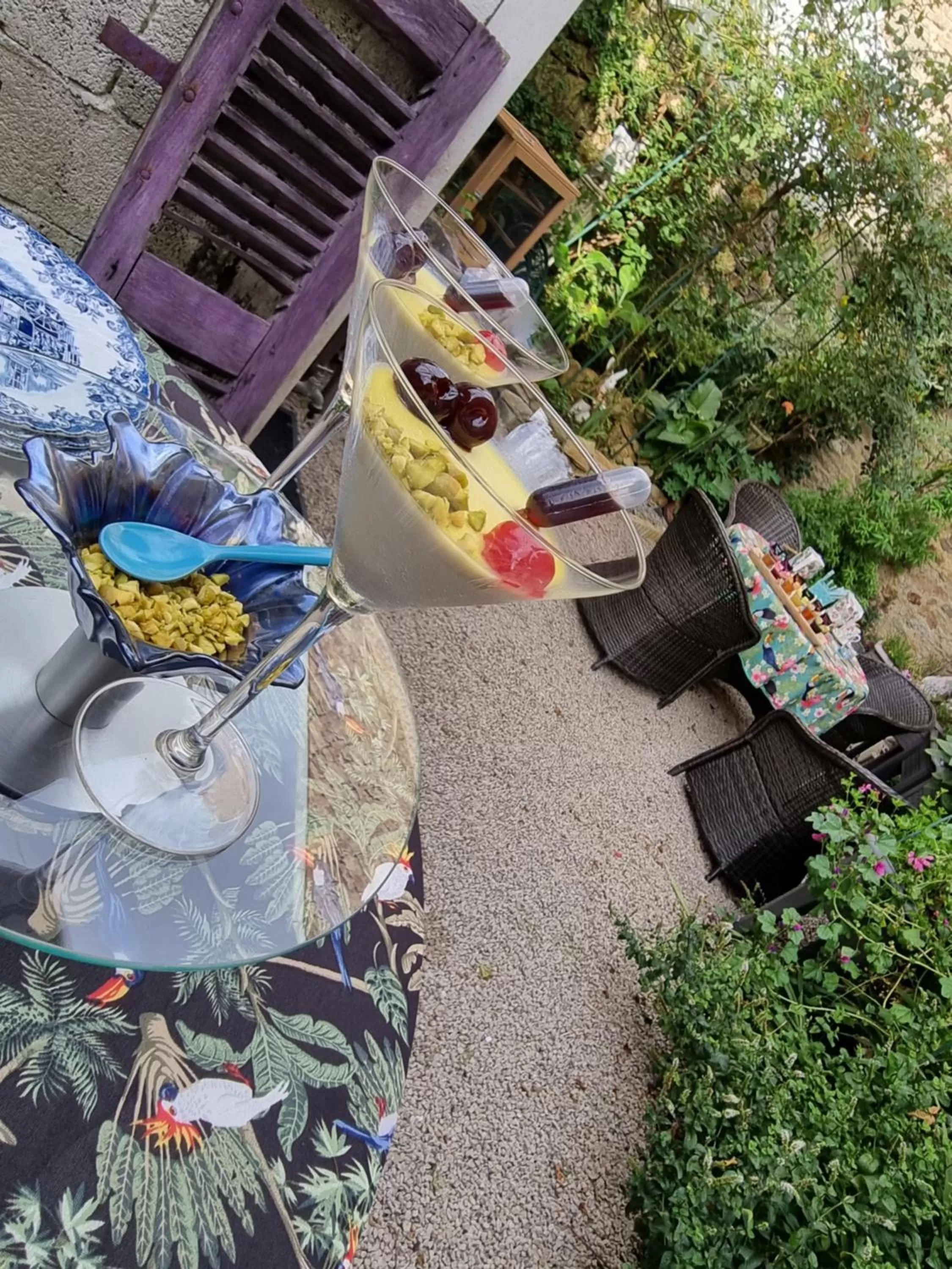 Garden view in Breizh & Breakfast