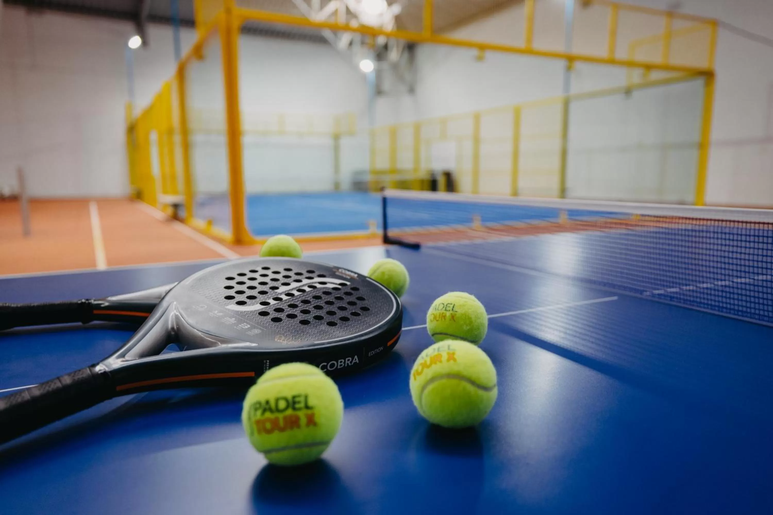 Tennis court in Marco Polo Hotel Gudauri