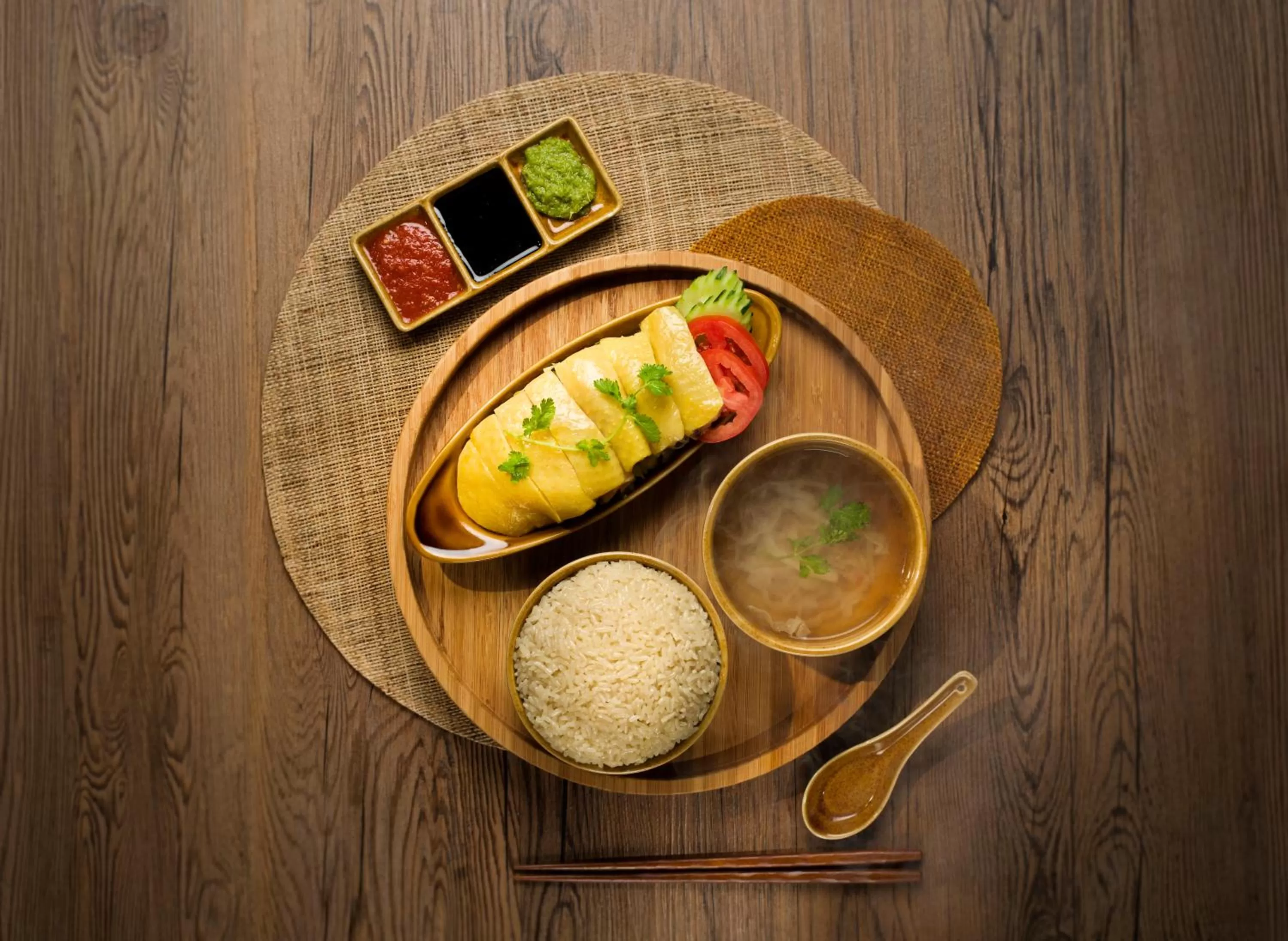 Food close-up in Hong Kong Gold Coast Hotel