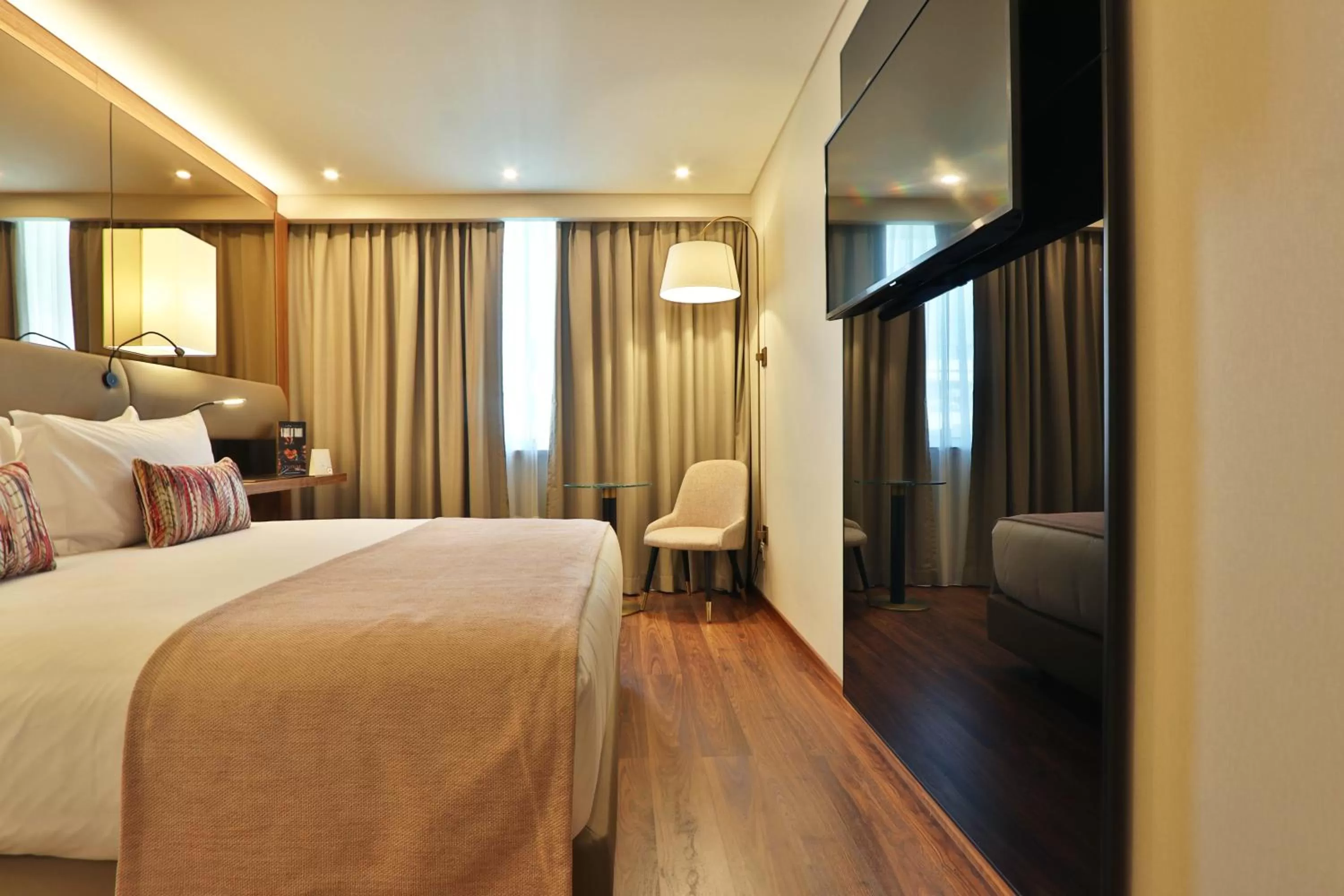 Bed in TURIM Ibéria Hotel