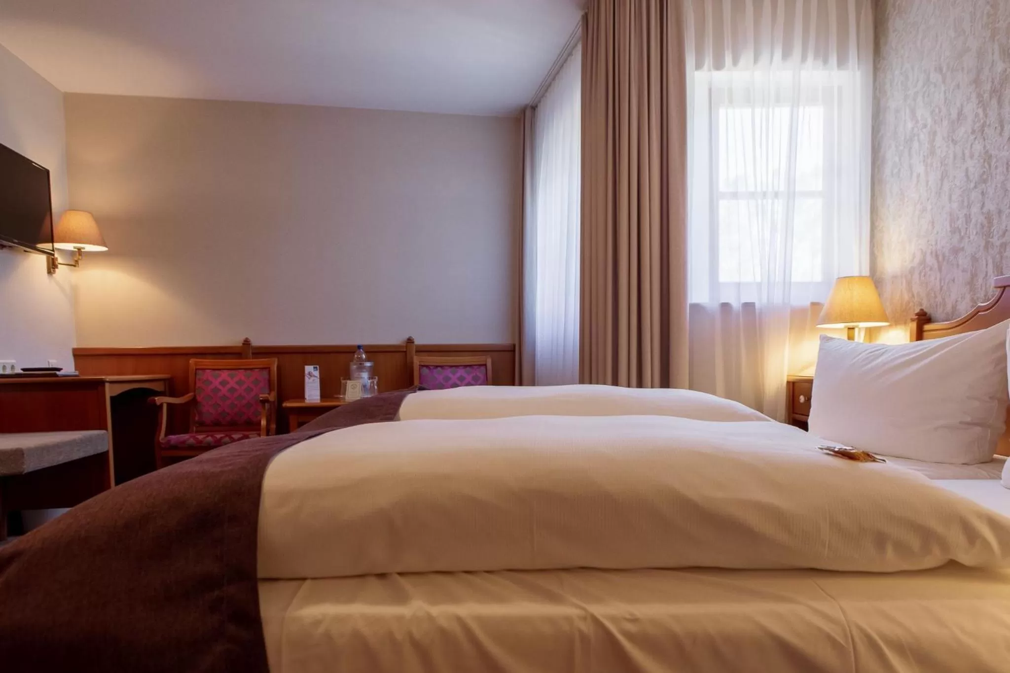 Bed in Hotel Ettrich & Elbresort Rathen