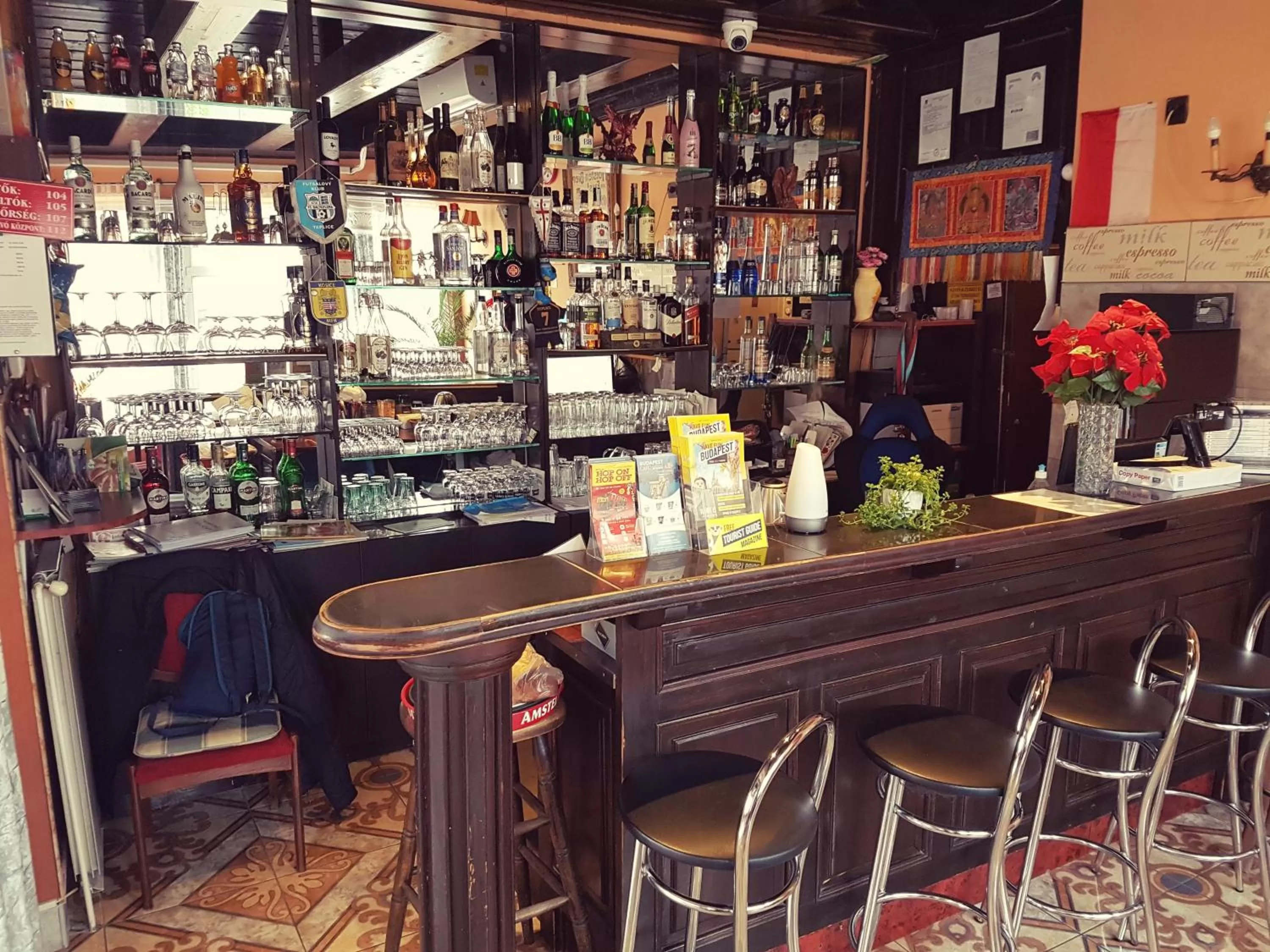 Lobby or reception in Attila Hotel Budapest