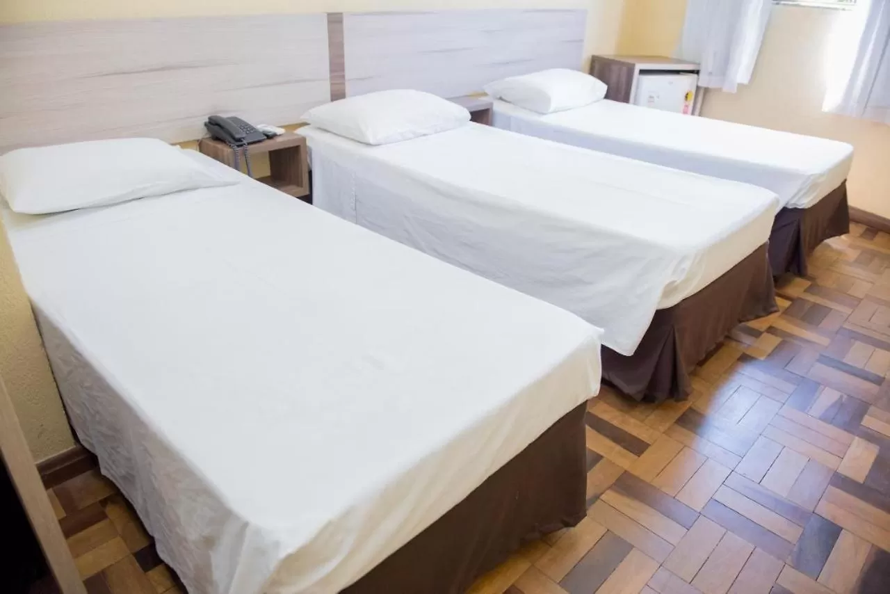 Bedroom, Bed in hotel iguaçu centro