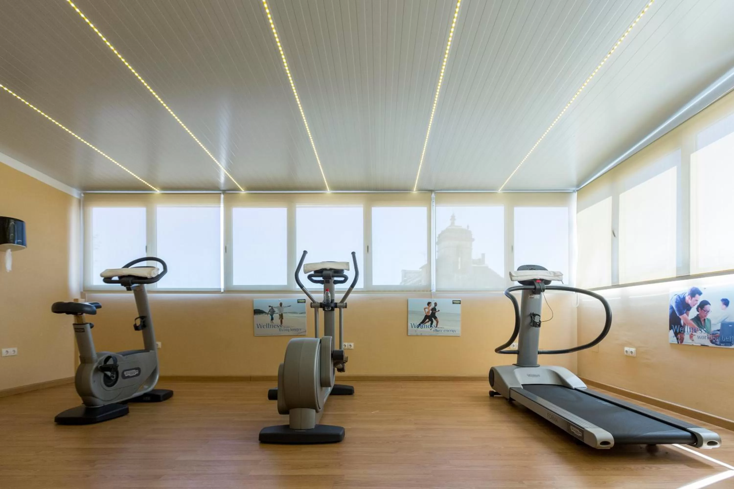 Fitness centre/facilities in Hotel Macià Alfaros