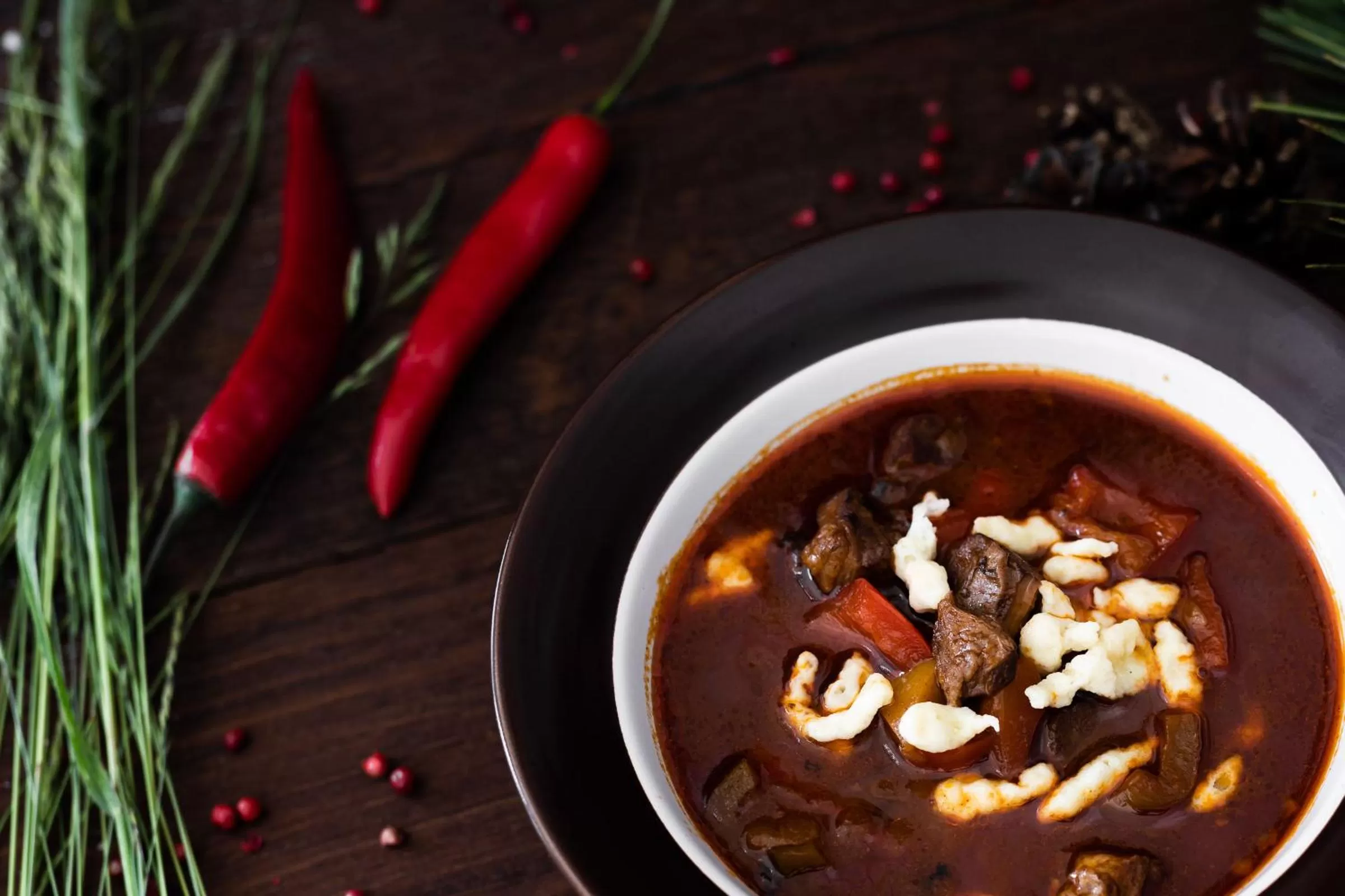 Food close-up in Hotel Leśny