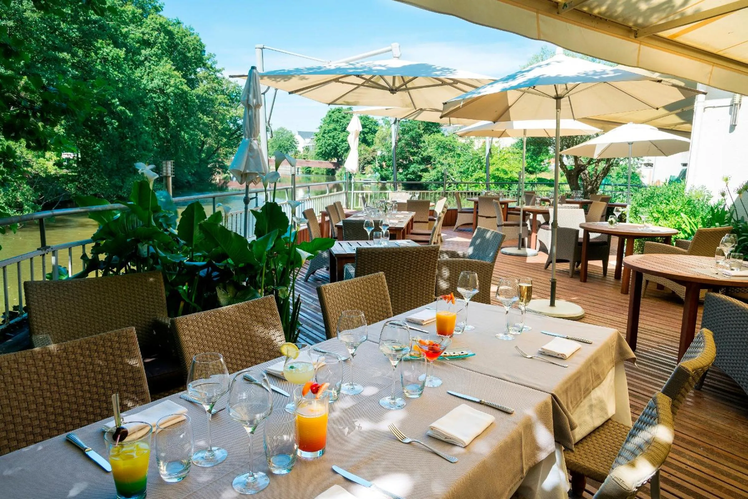 Patio in Le Germinal