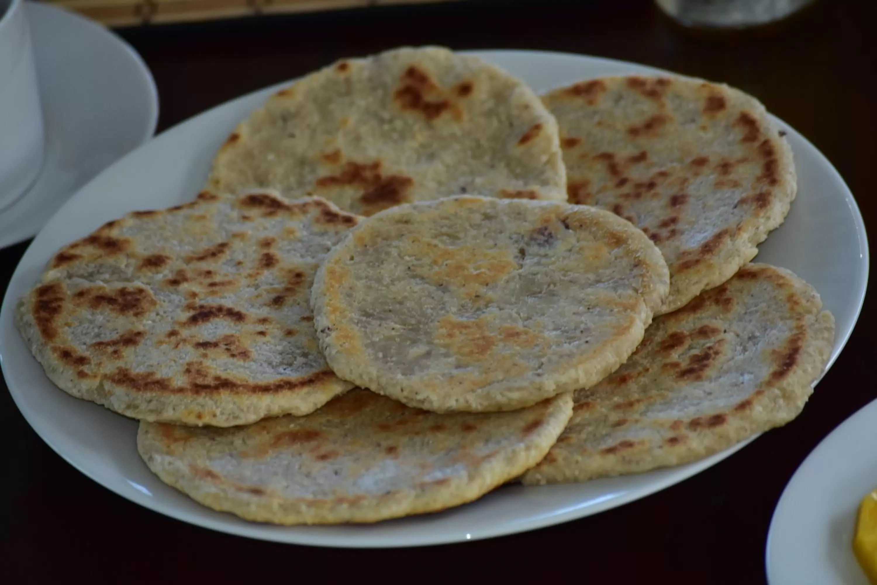 Food close-up in Green Almond Hotel