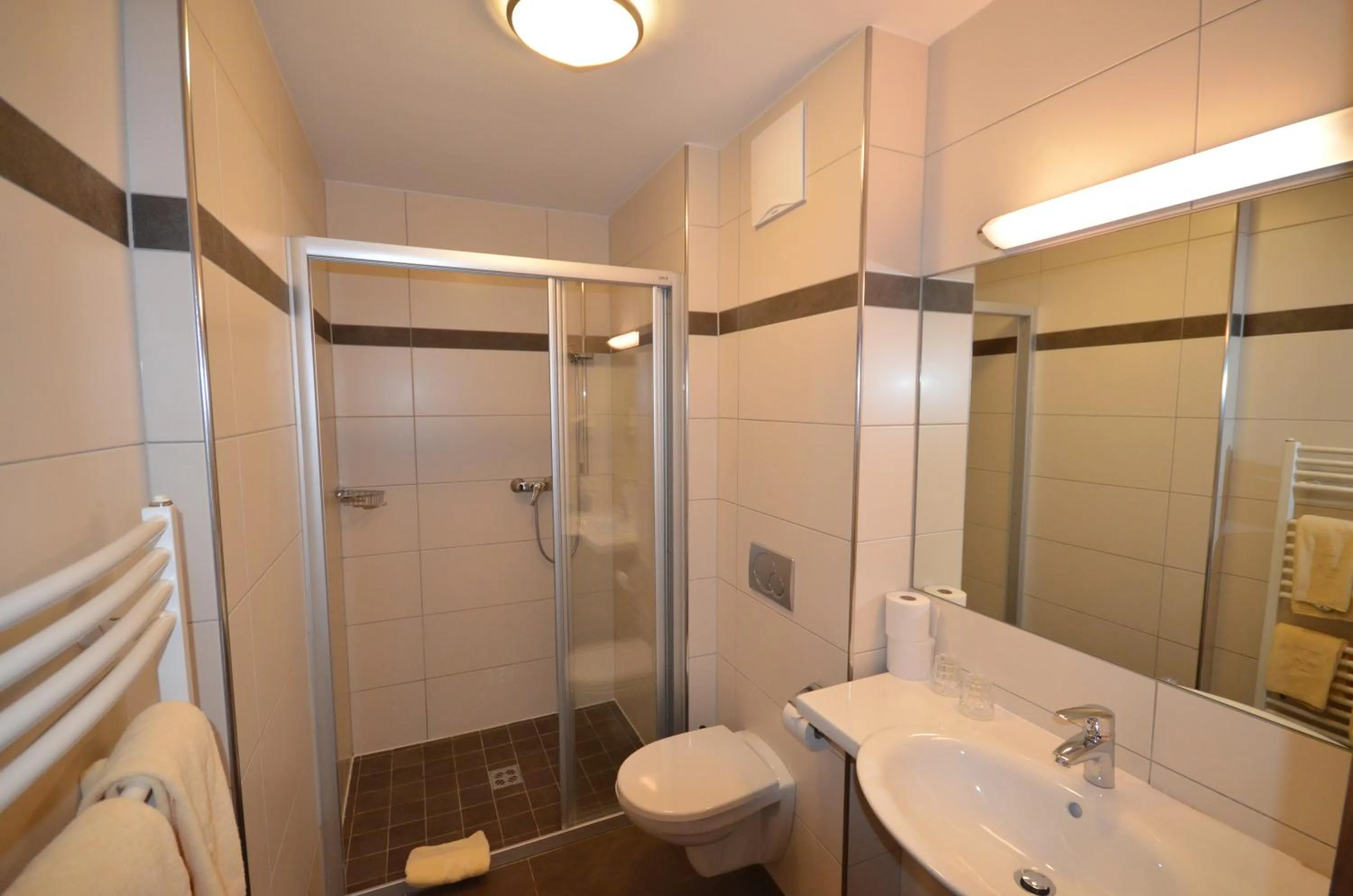 Bathroom in Hotel Traube