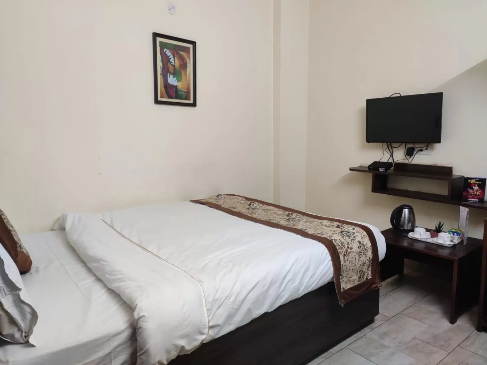 Bed in Hotel The Narayani Continental