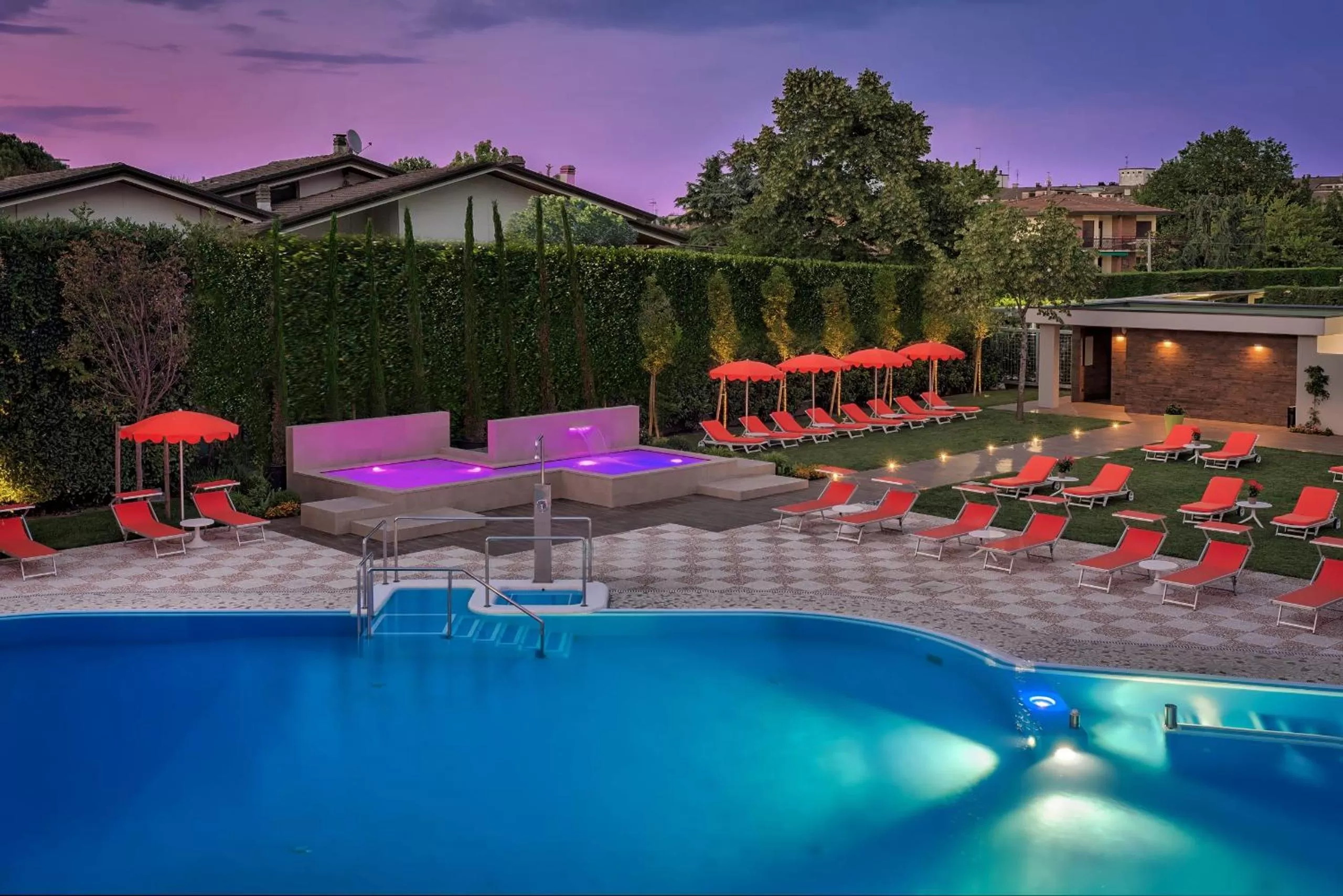 Hot Spring Bath in Hotel Eliseo Terme