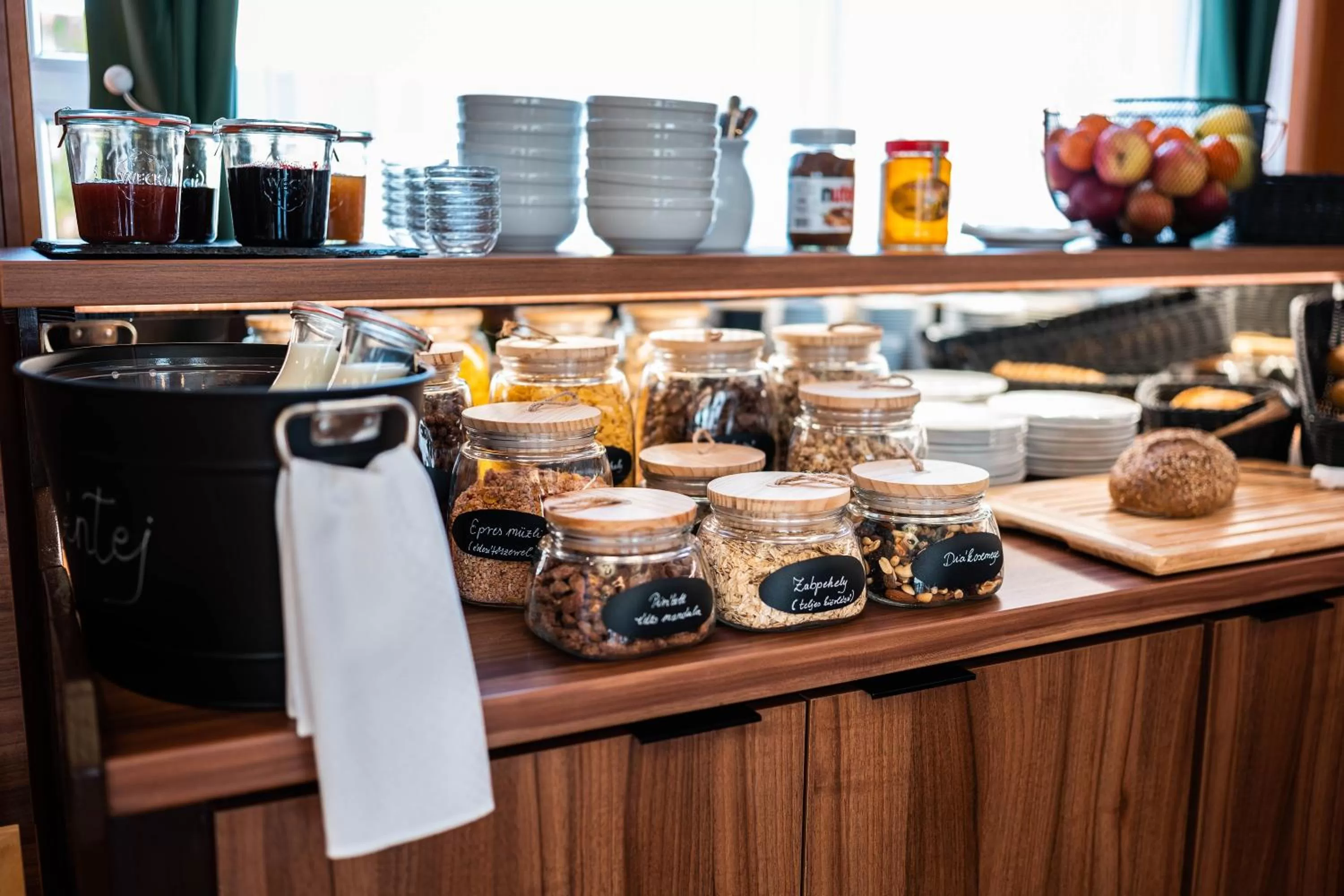 Food and drinks, Food in Szent János Hotel