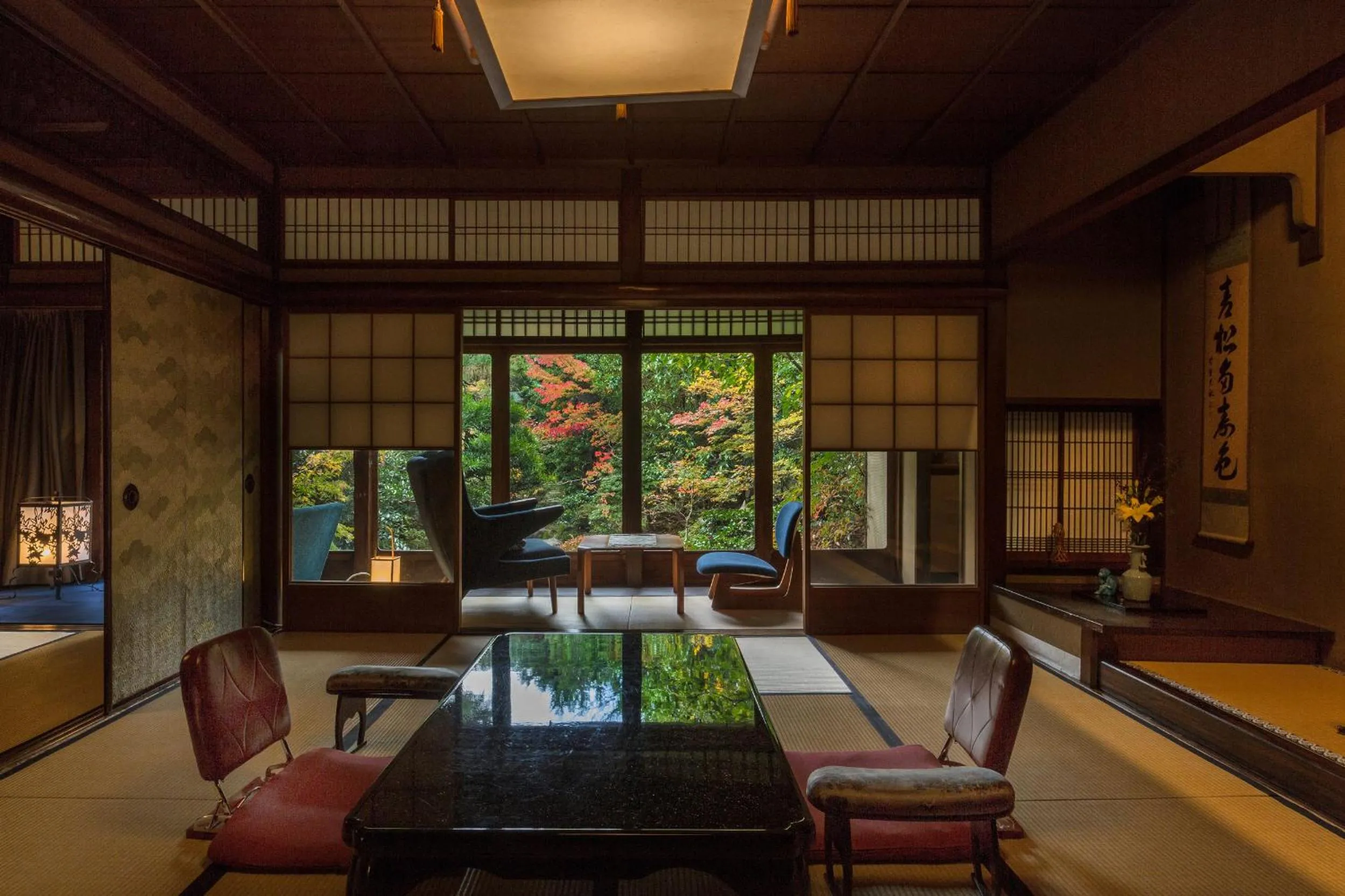 Photo of the whole room in Kyoto Nanzenji Ryokan Yachiyo Established in 1915